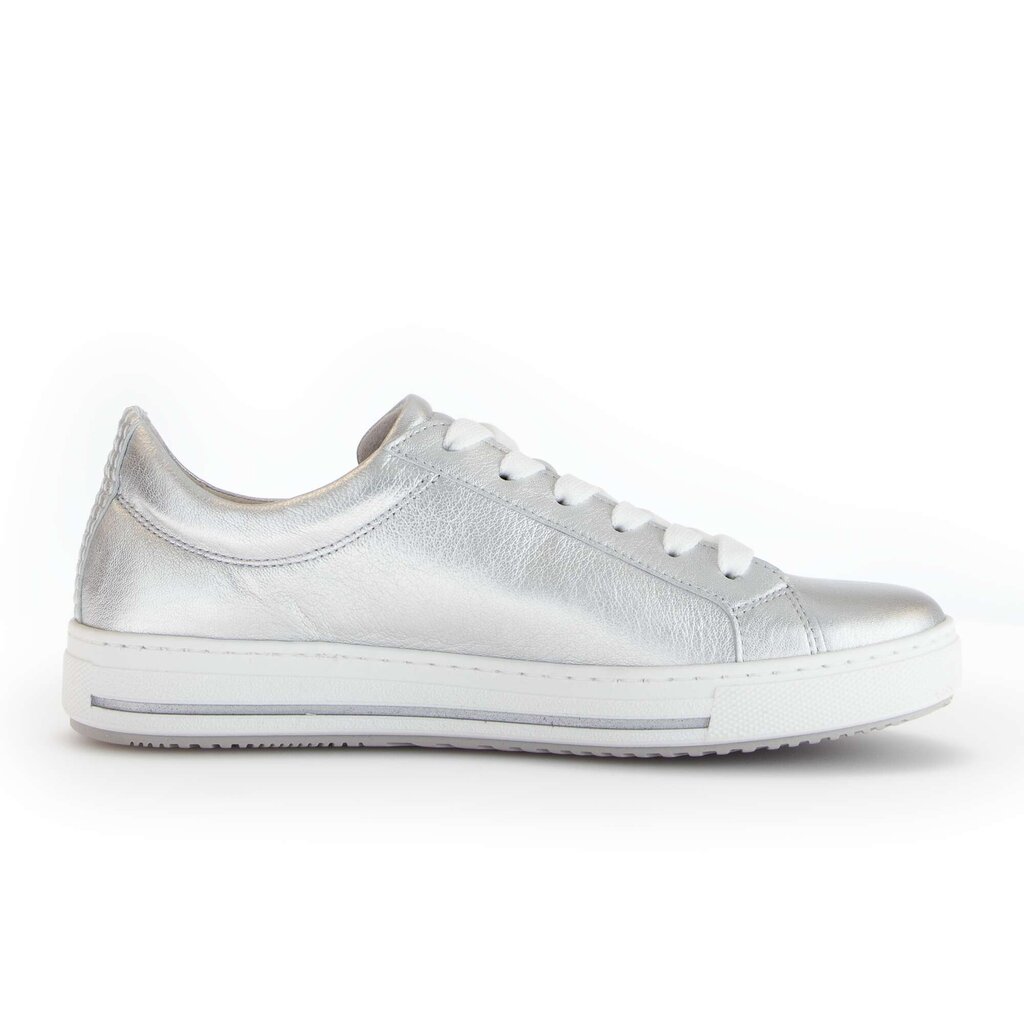 Lage sneaker zilver