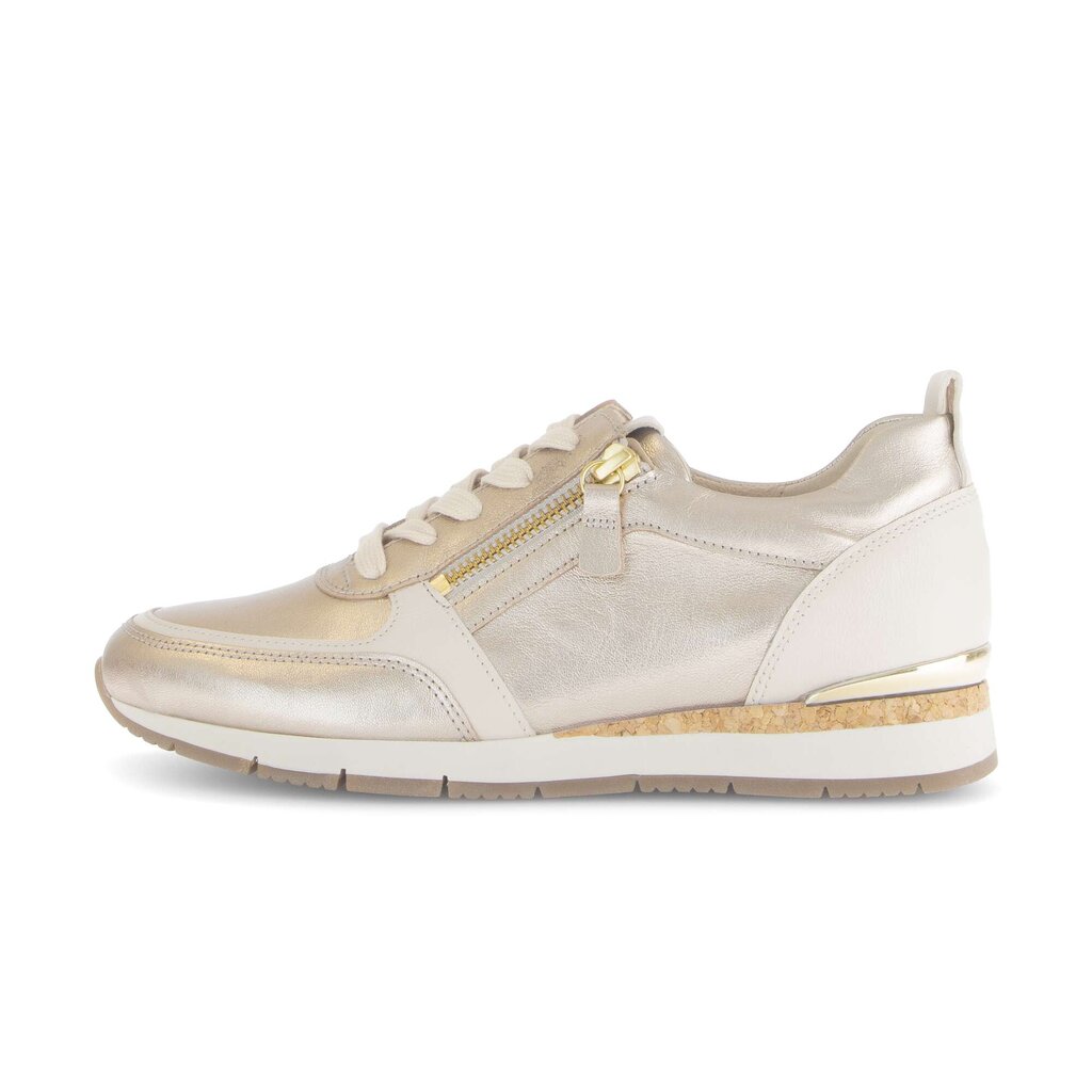Lage sneaker beige