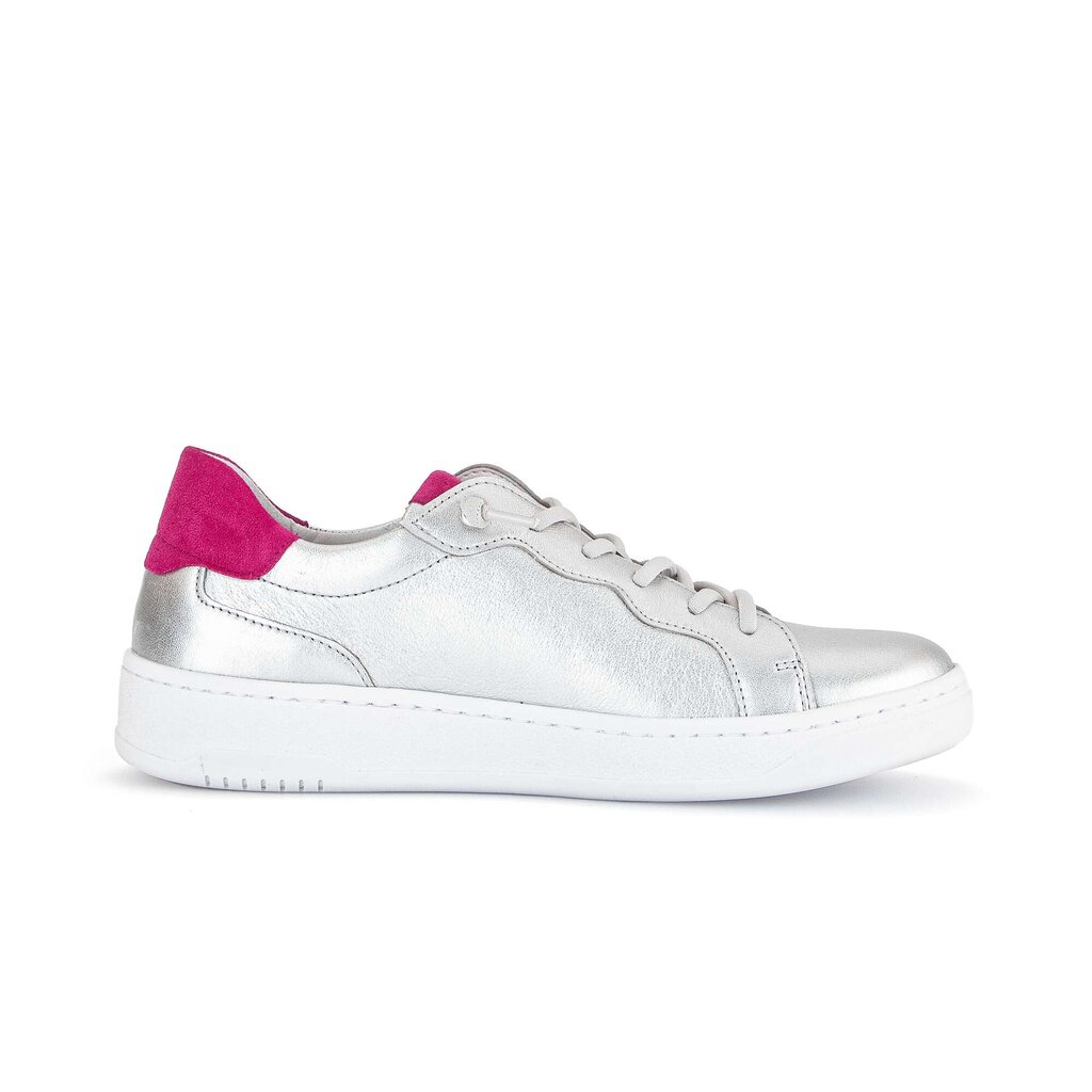 Lage sneaker zilver