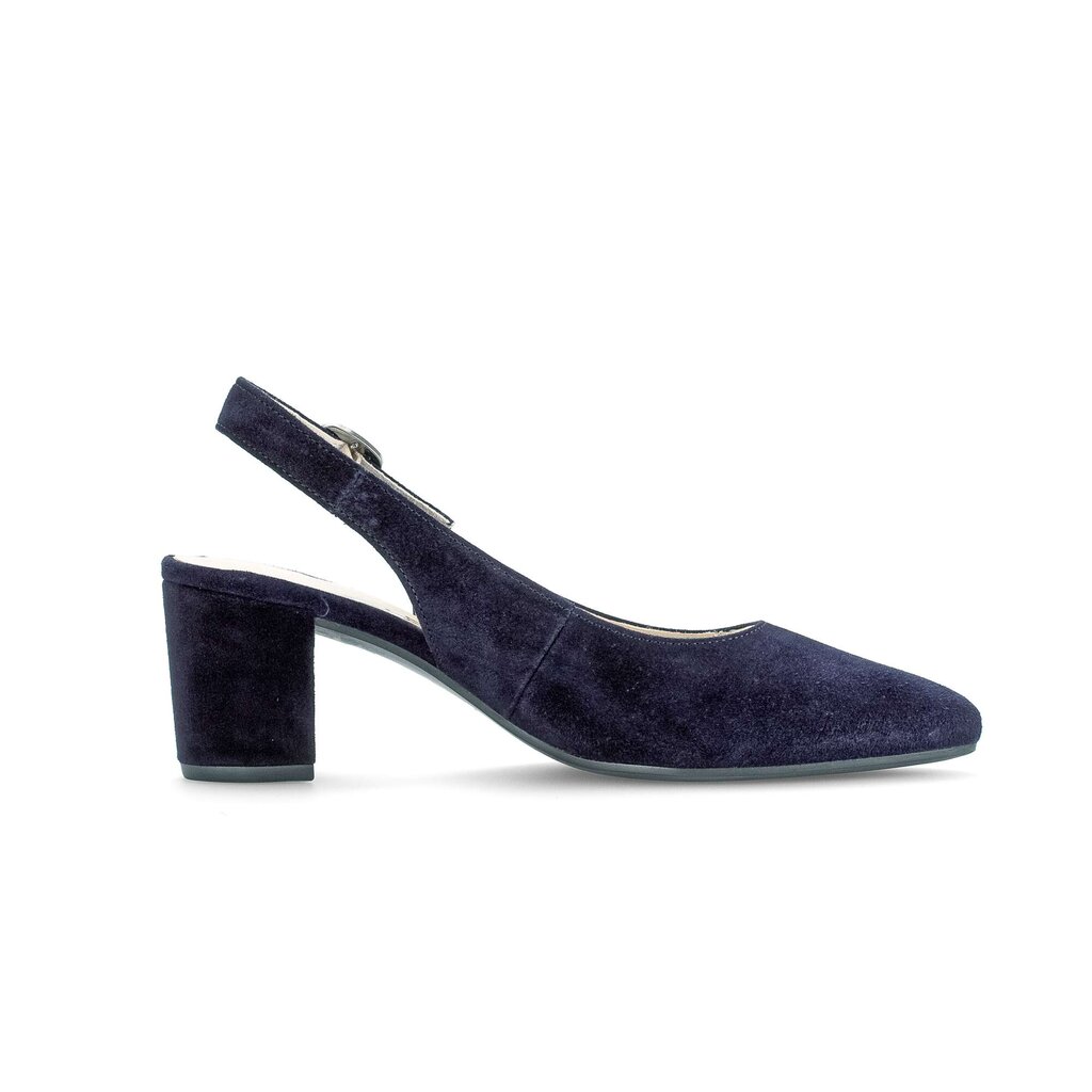 Sling-back blauw