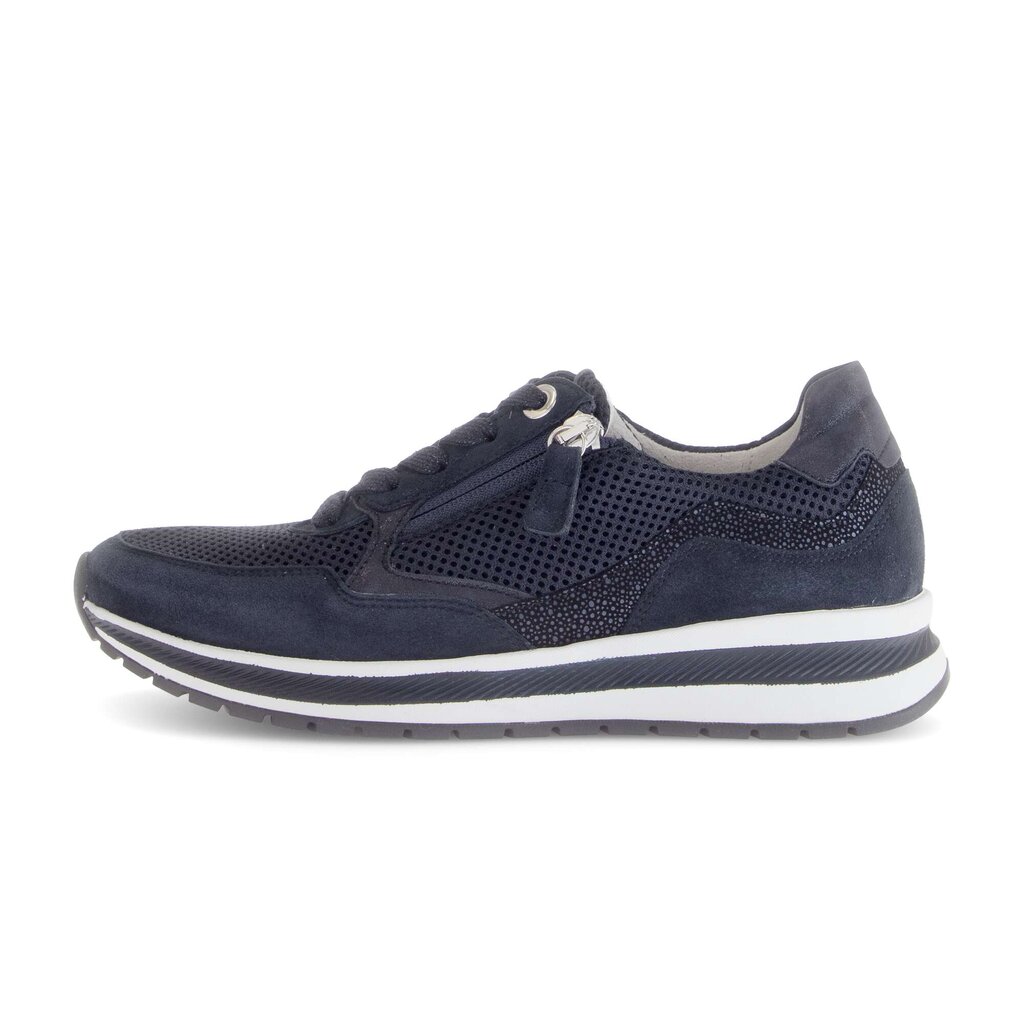Lage sneaker blauw