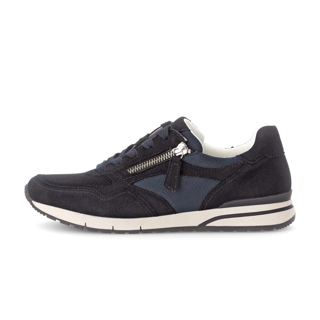 Lage sneaker blauw