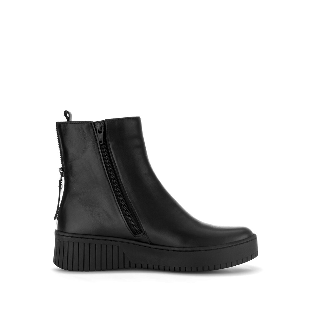 Winter enkellaarsje zwart