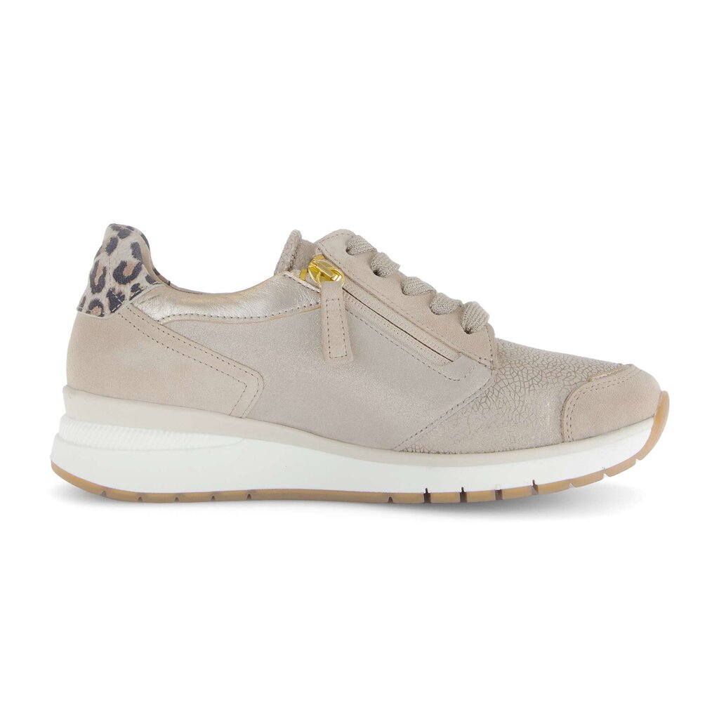 Lage sneaker beige
