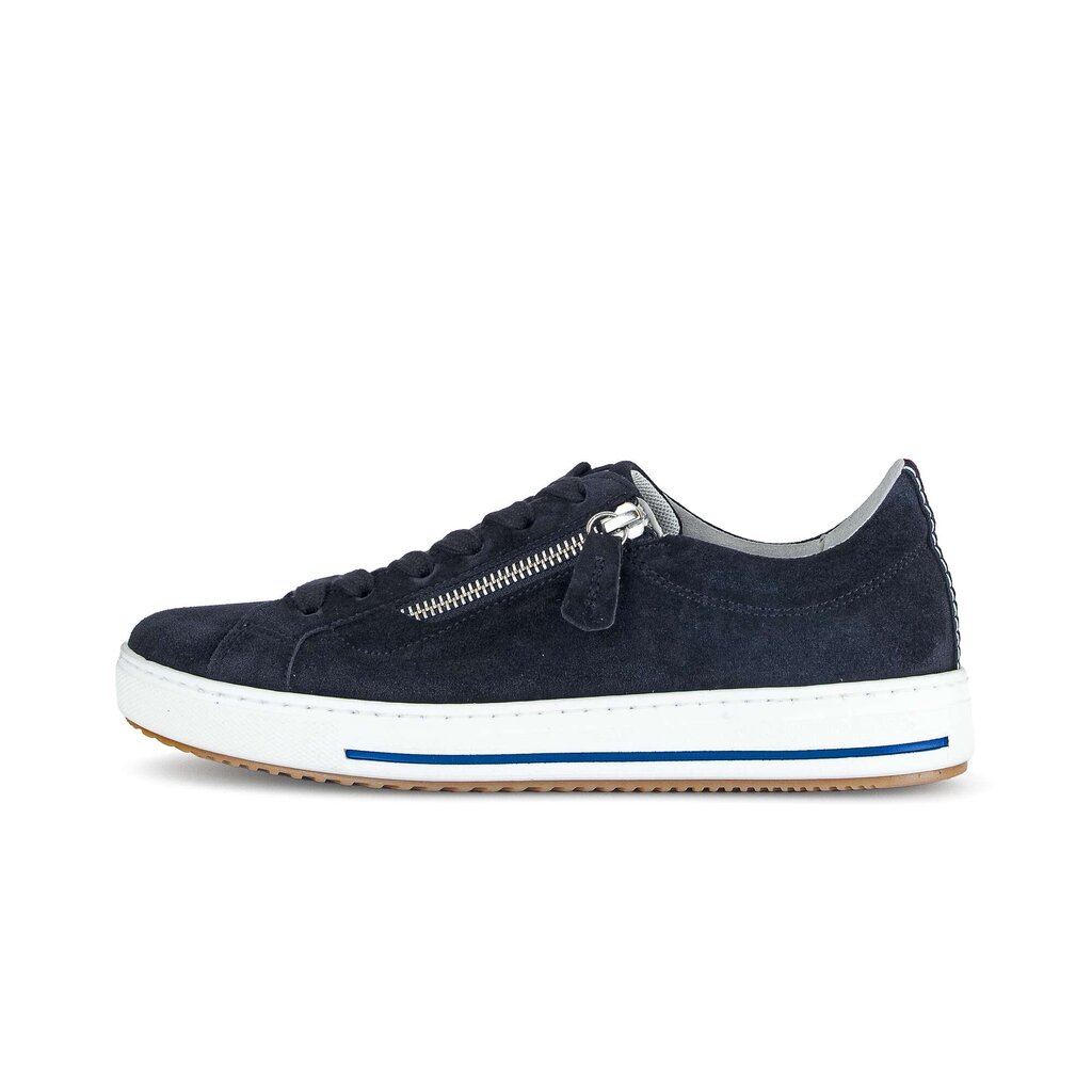Lage sneaker blauw