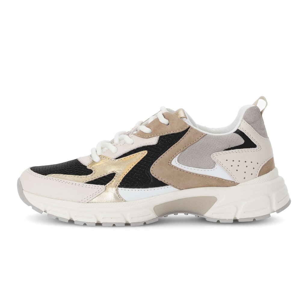 Lage sneaker beige