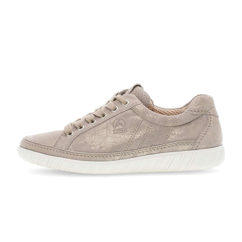 Lage sneaker beige