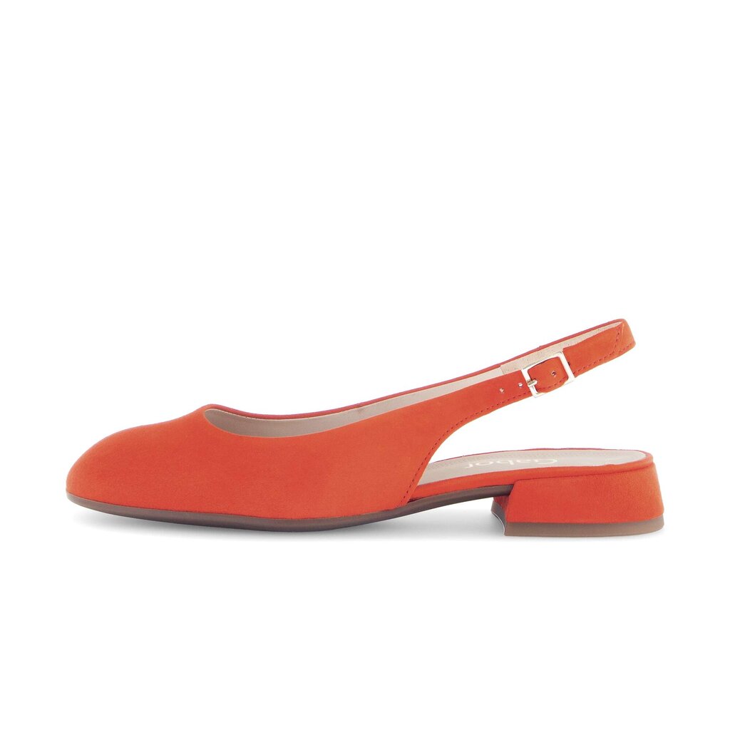 Sling-back oranje