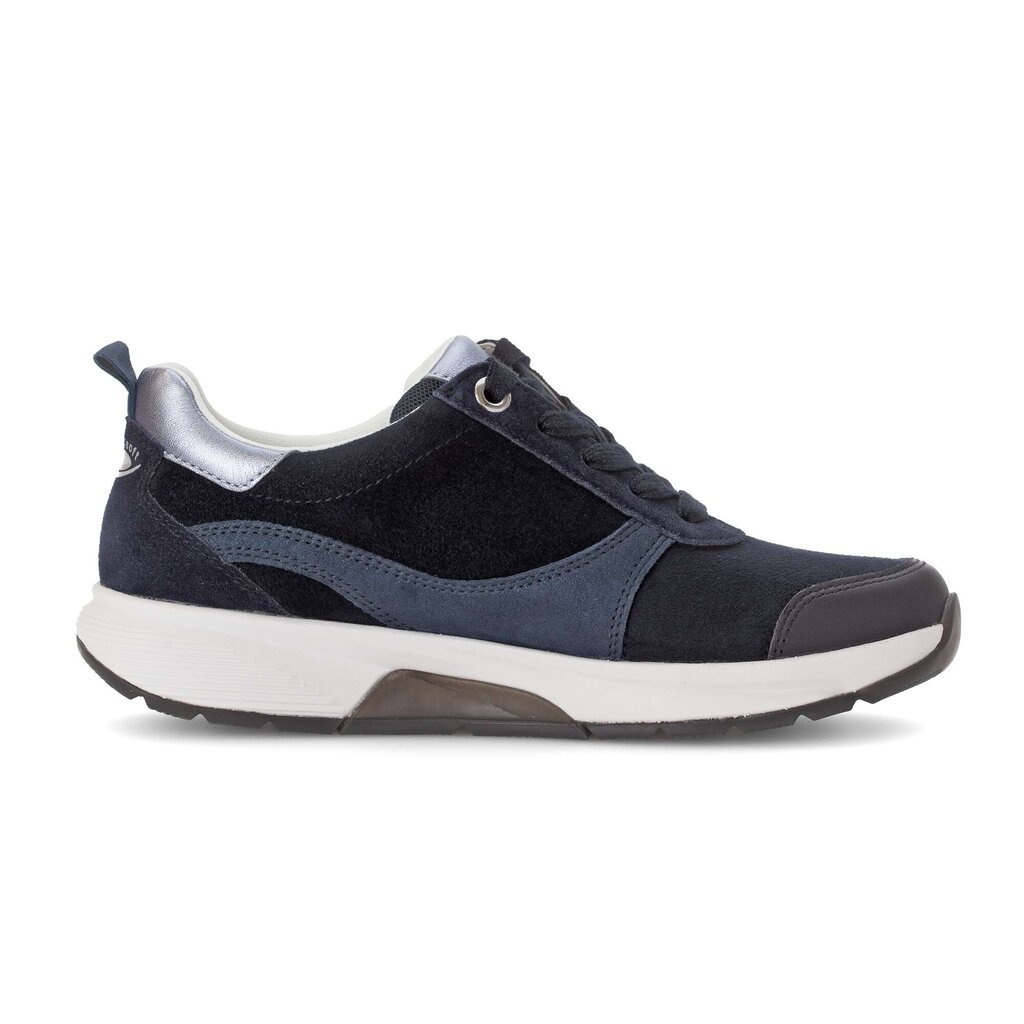 Lage sneaker blauw