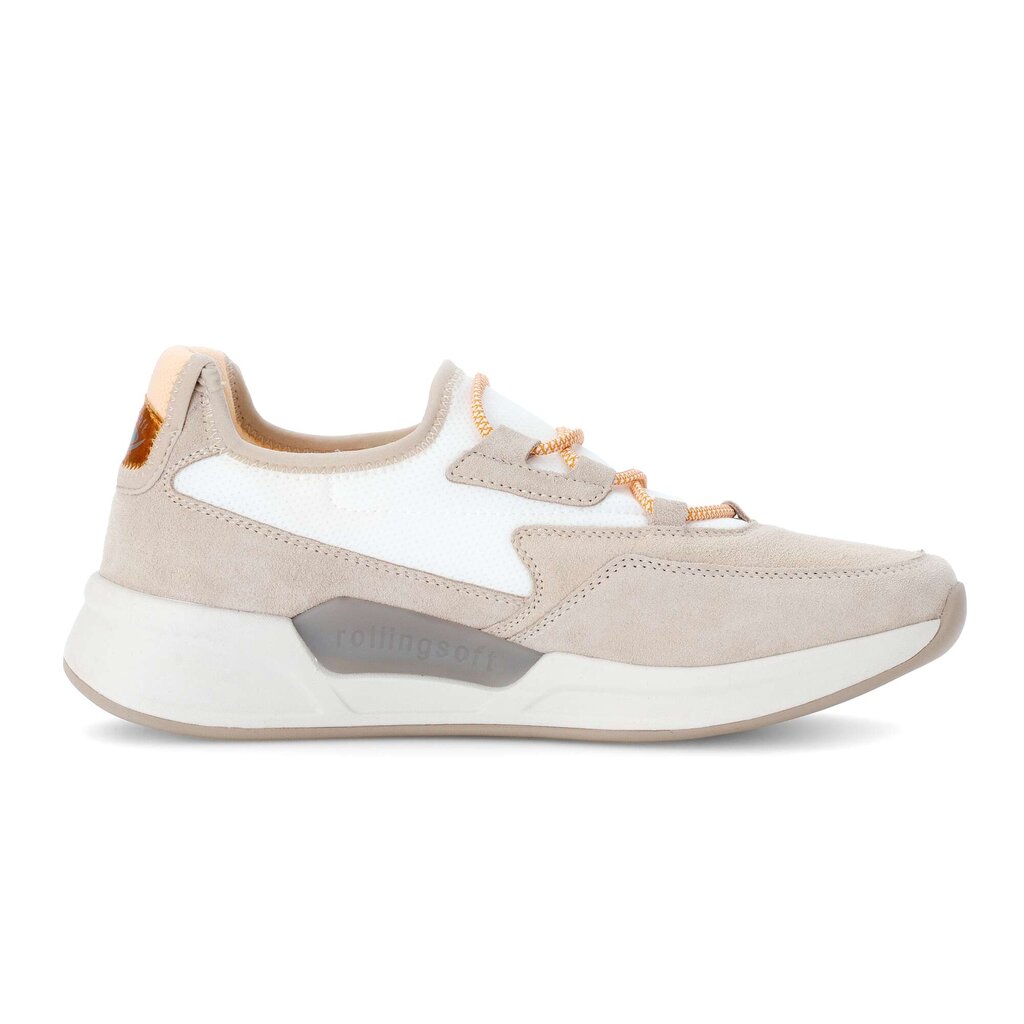 Lage sneaker beige