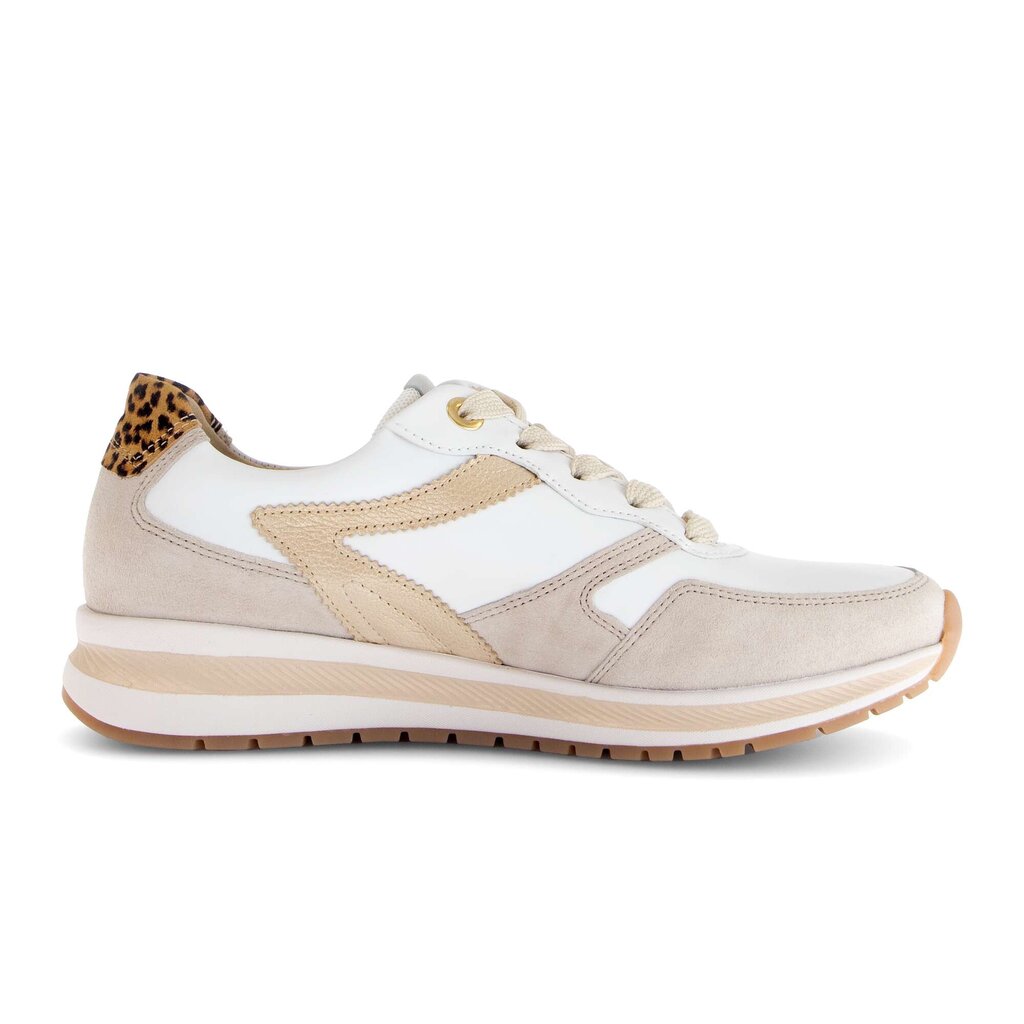 Lage sneaker beige