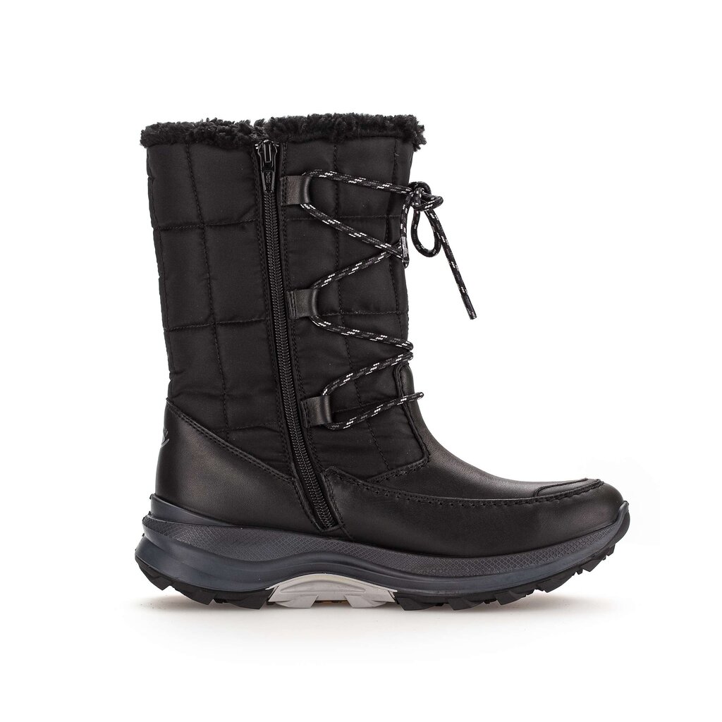 Winter enkellaarsje zwart