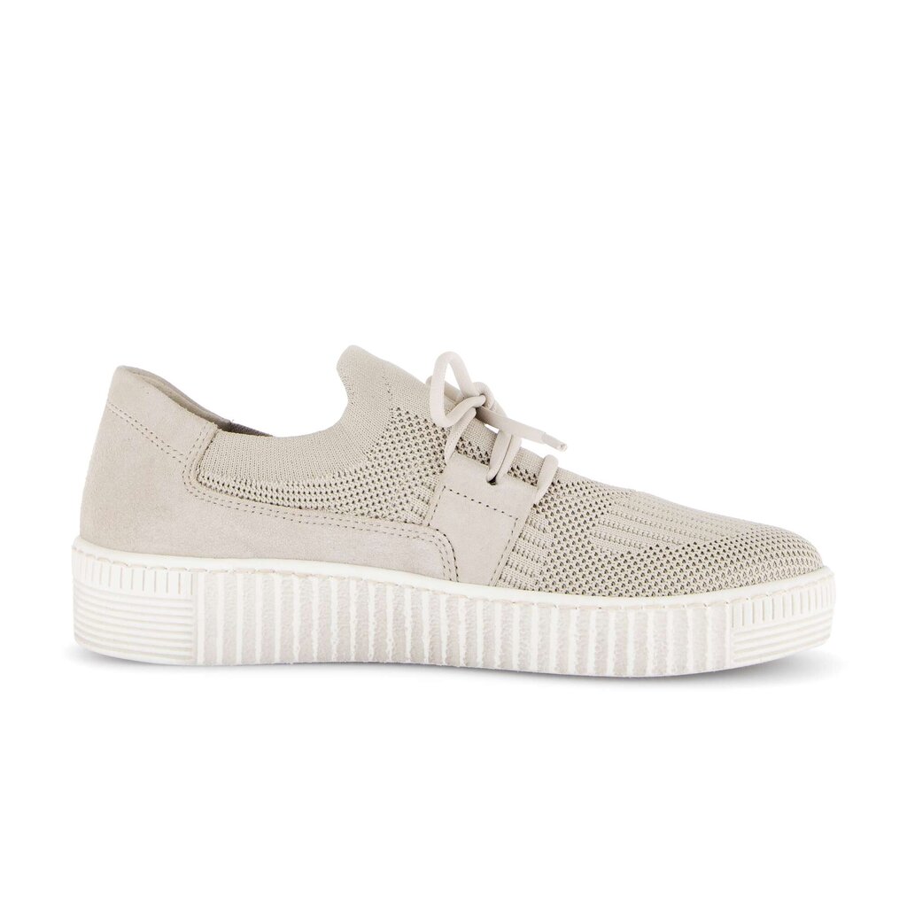 Lage sneaker beige