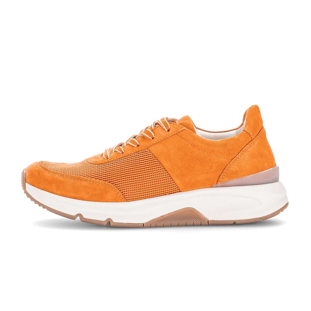 Lage sneaker oranje