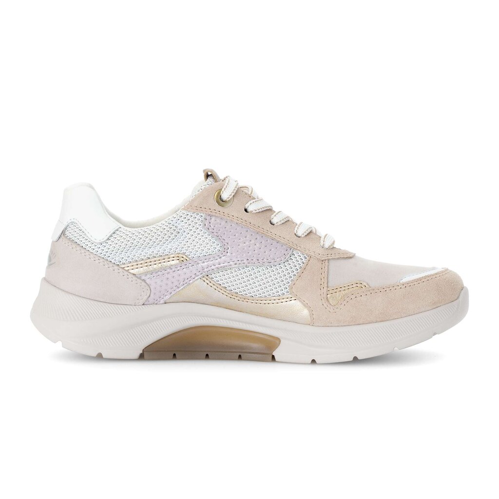 Lage sneaker beige