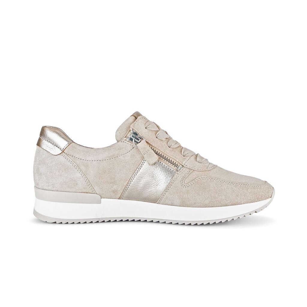 Lage sneaker beige
