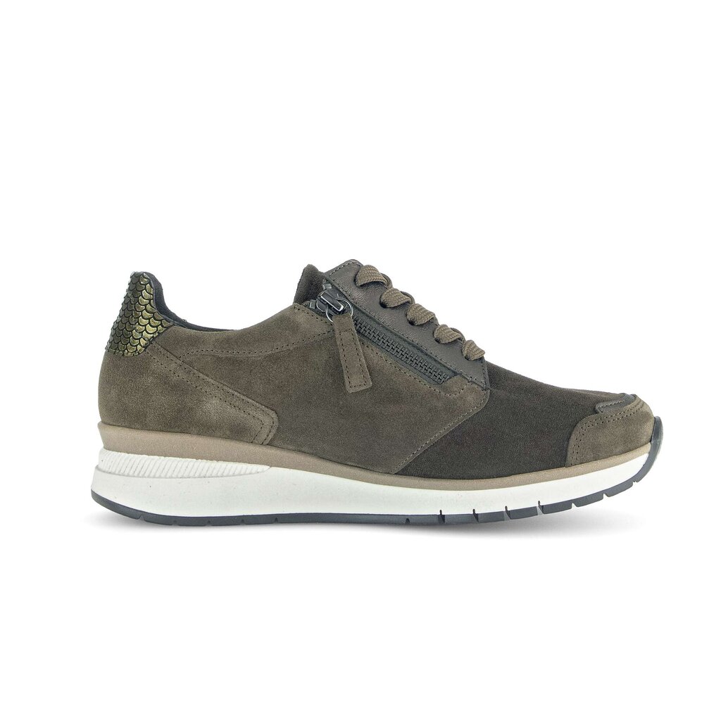 Lage sneaker groen