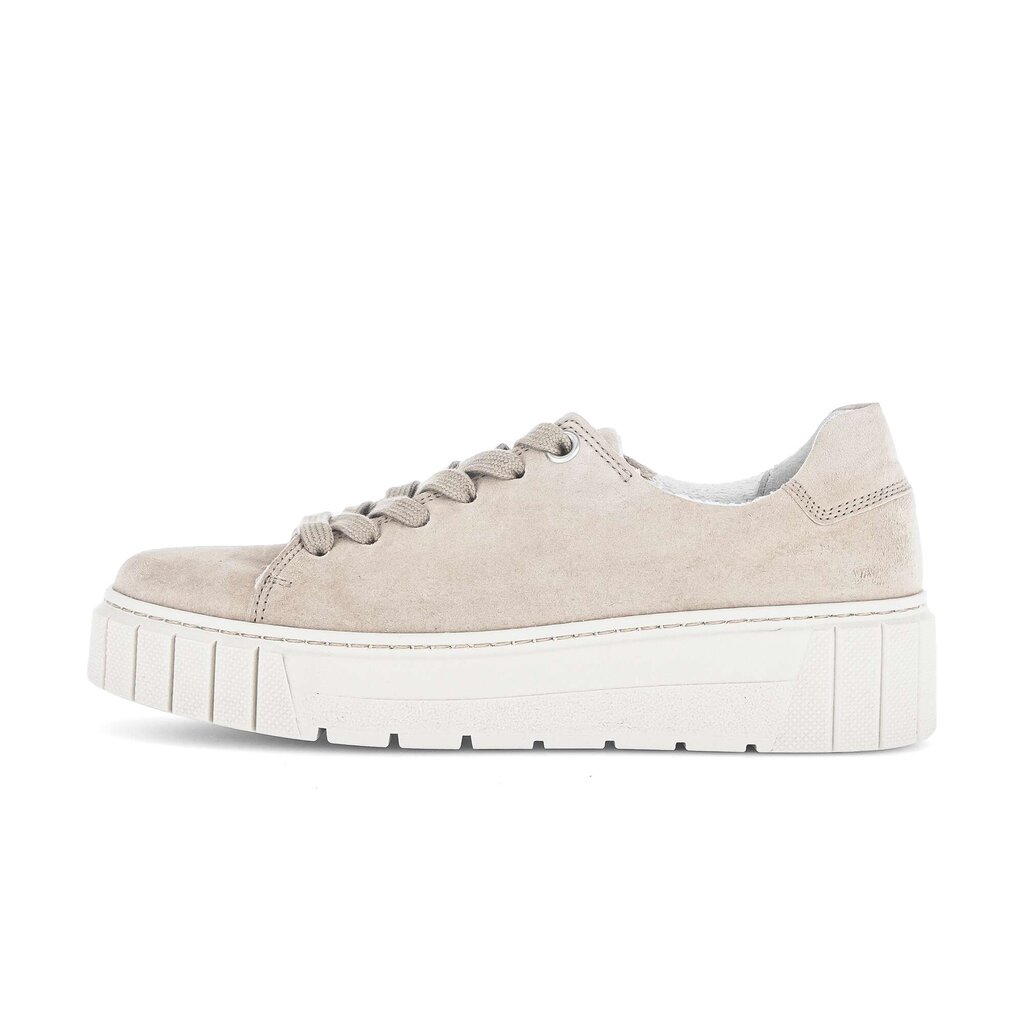 Lage sneaker beige