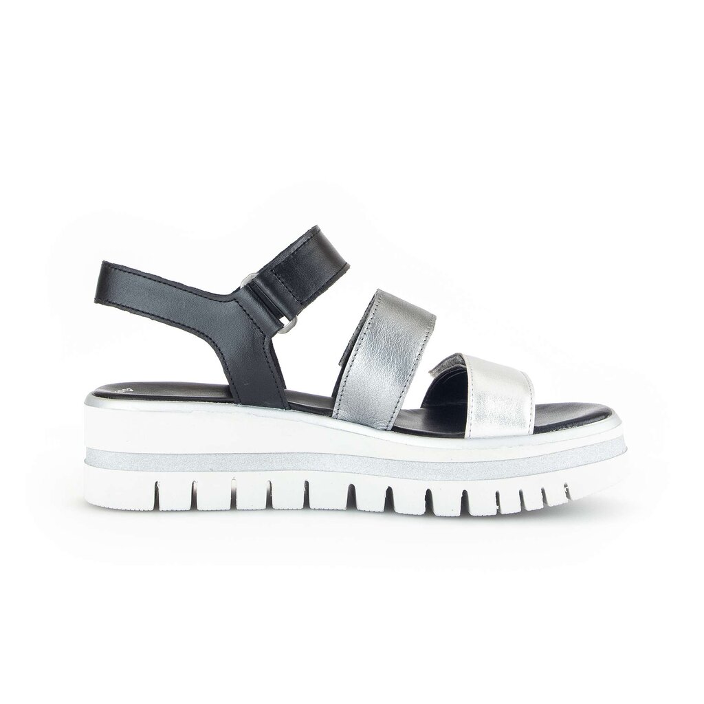 Sandale met plateauzool multicolour