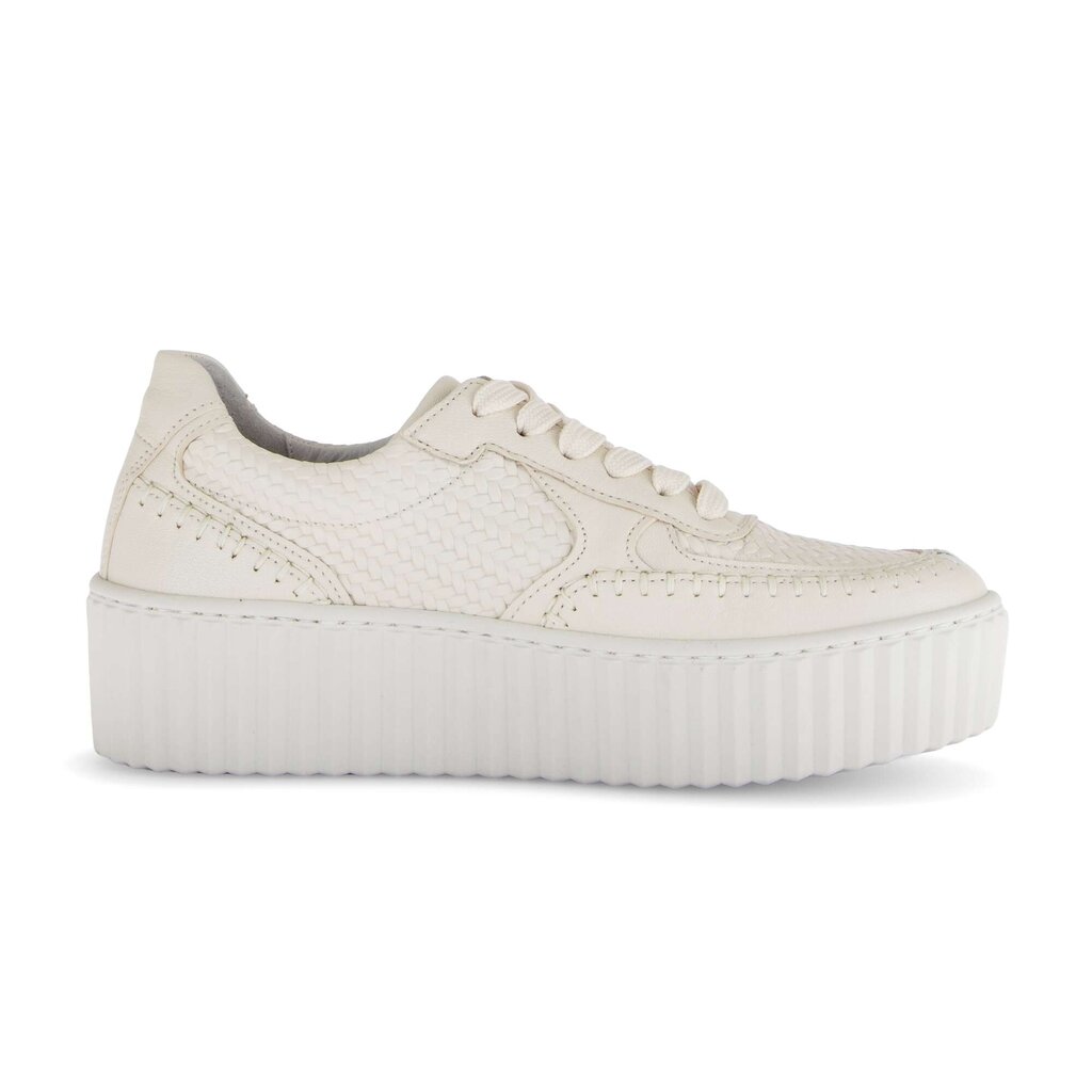 Lage sneaker beige
