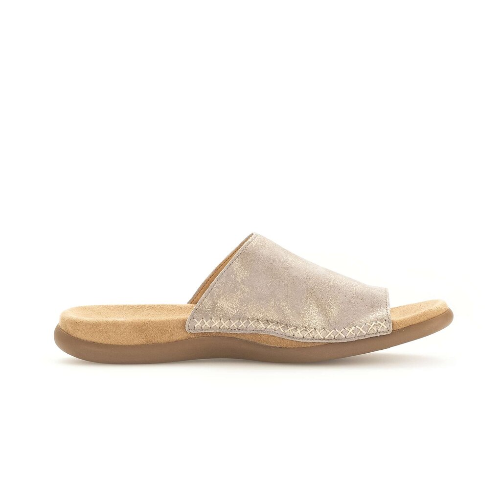Teenslipper beige