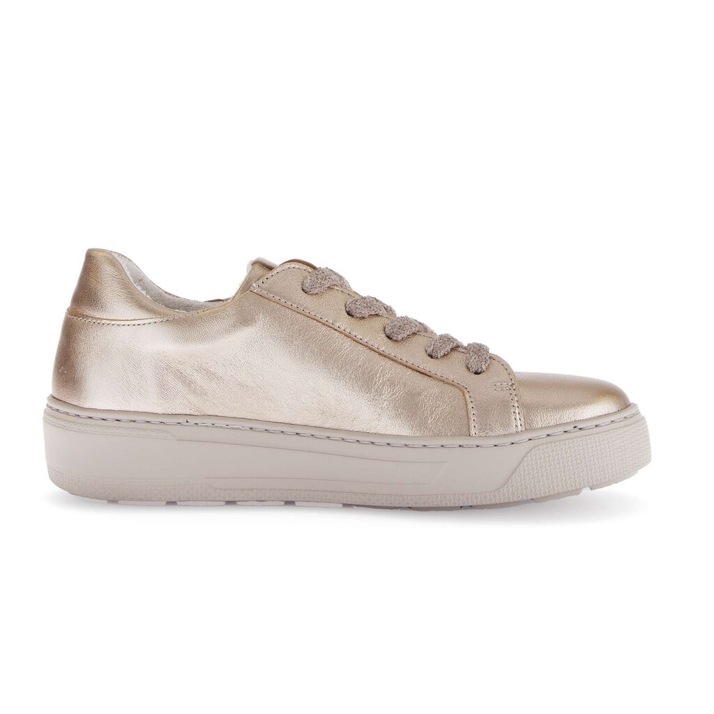 Lage sneaker goud