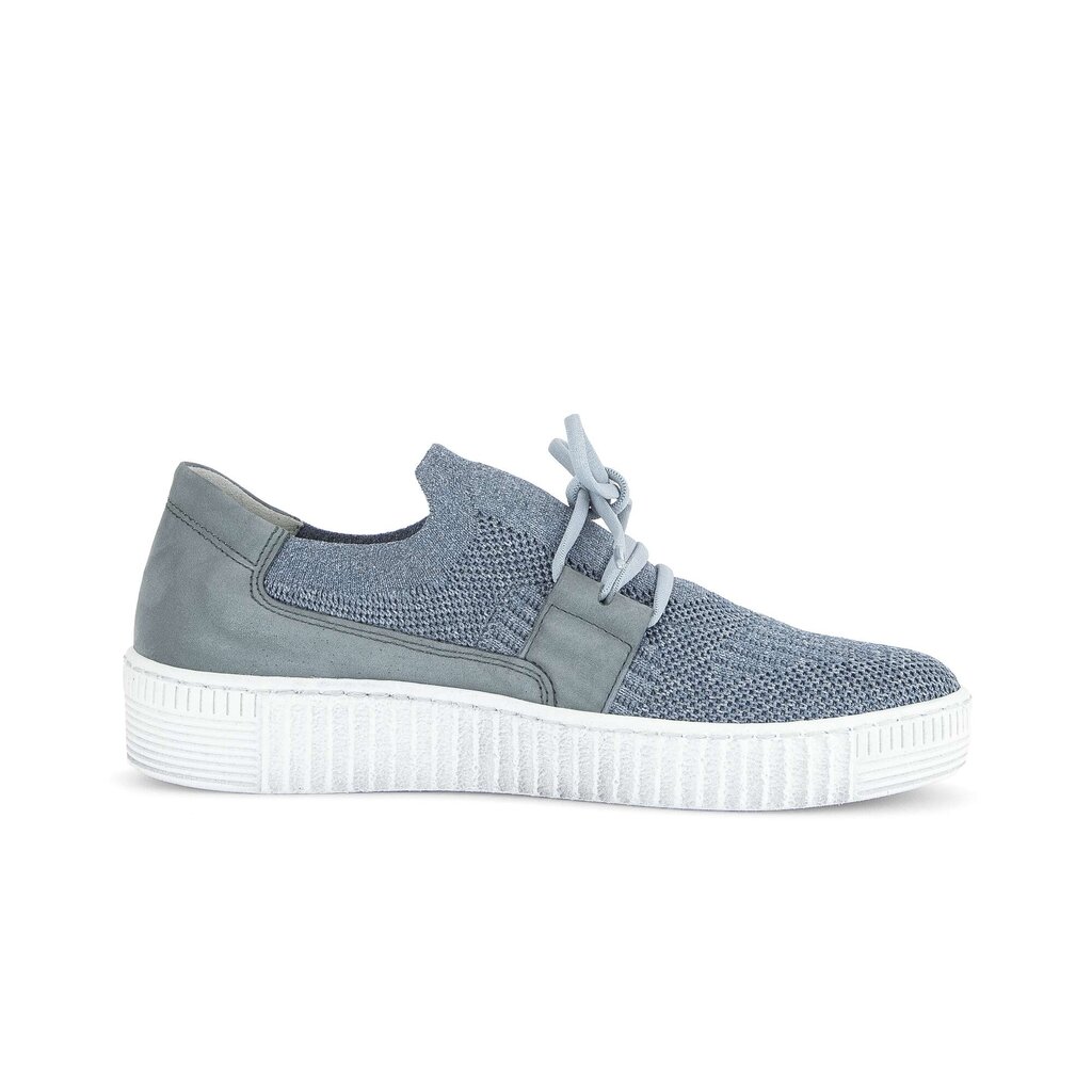 Lage sneaker blauw