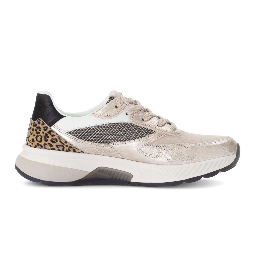 Lage sneaker beige