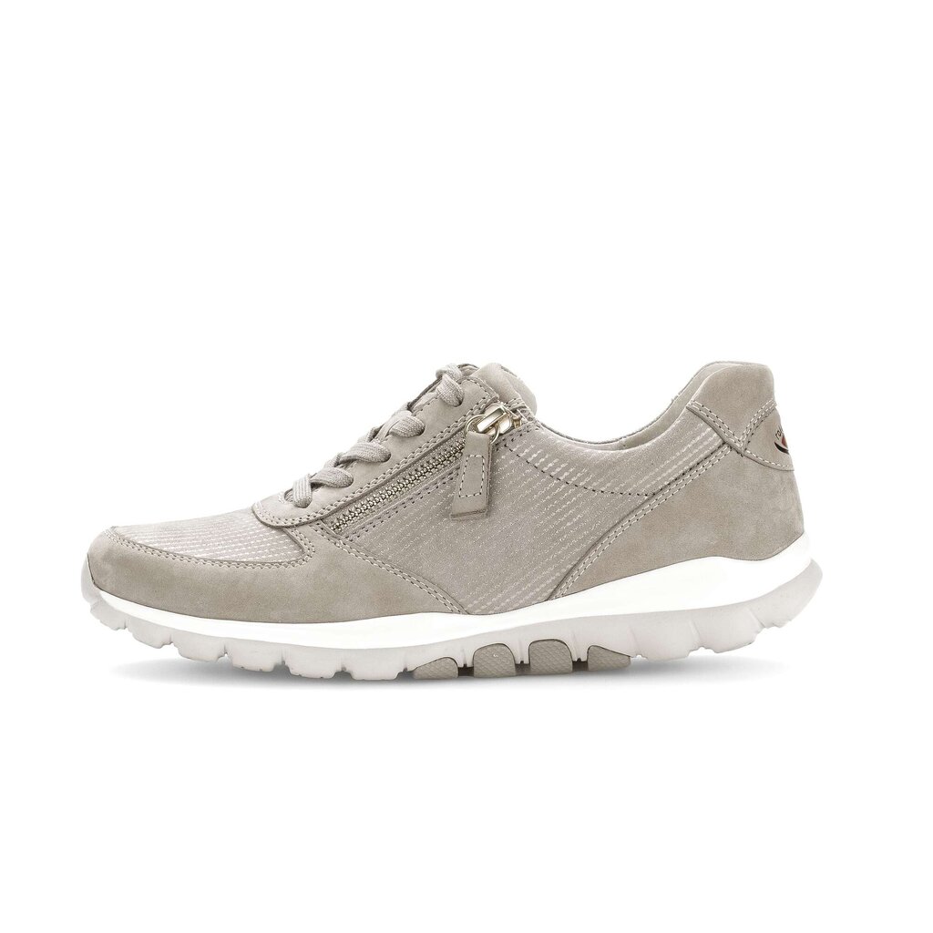 Lage sneaker beige