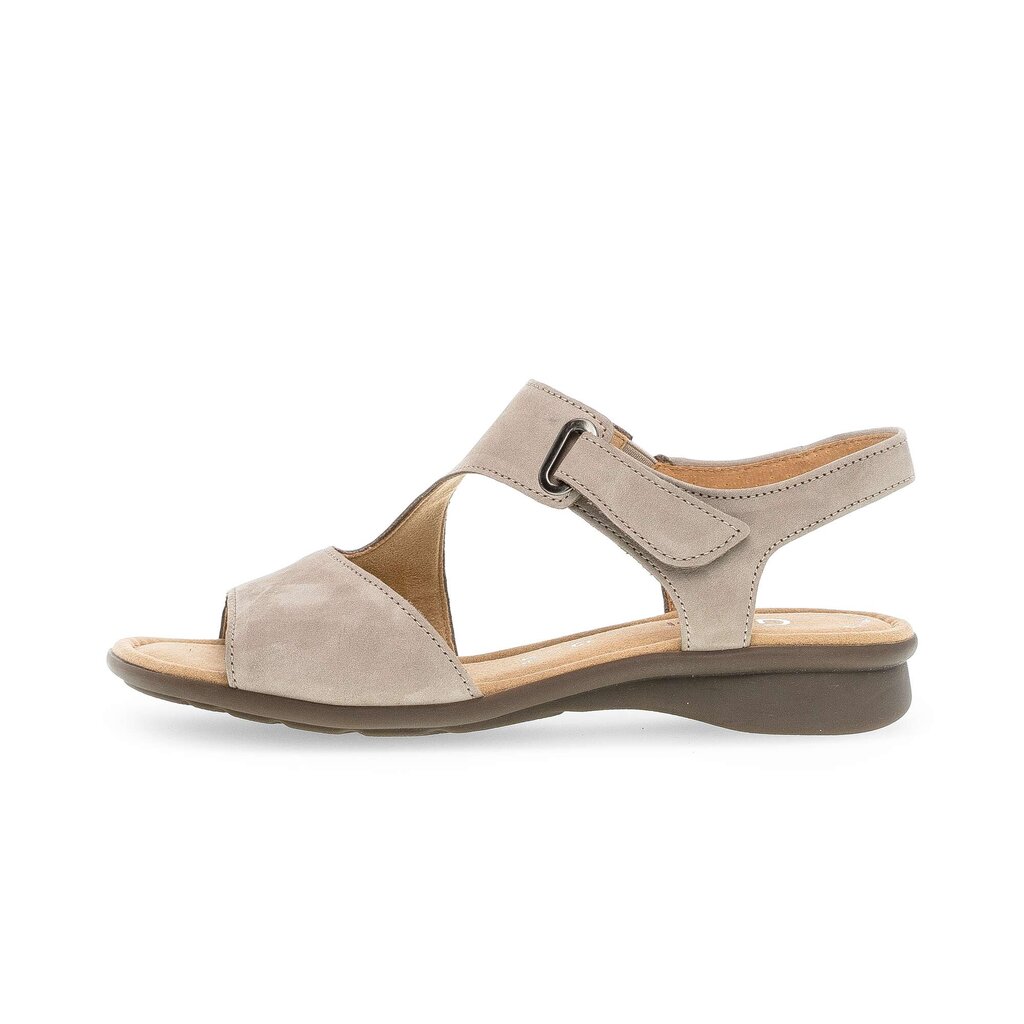 Sandal met riempjes grijs