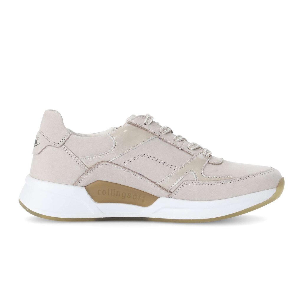 Lage sneaker beige