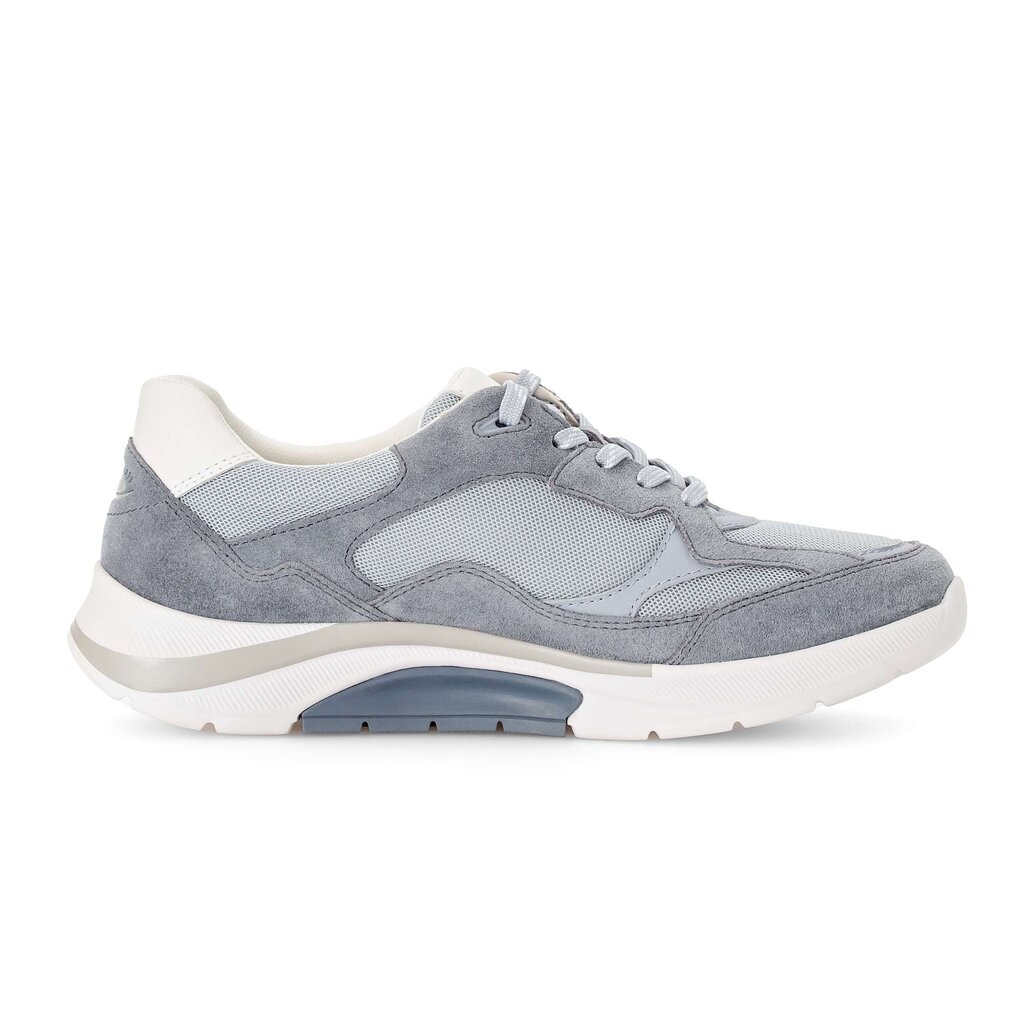 Lage sneaker blauw