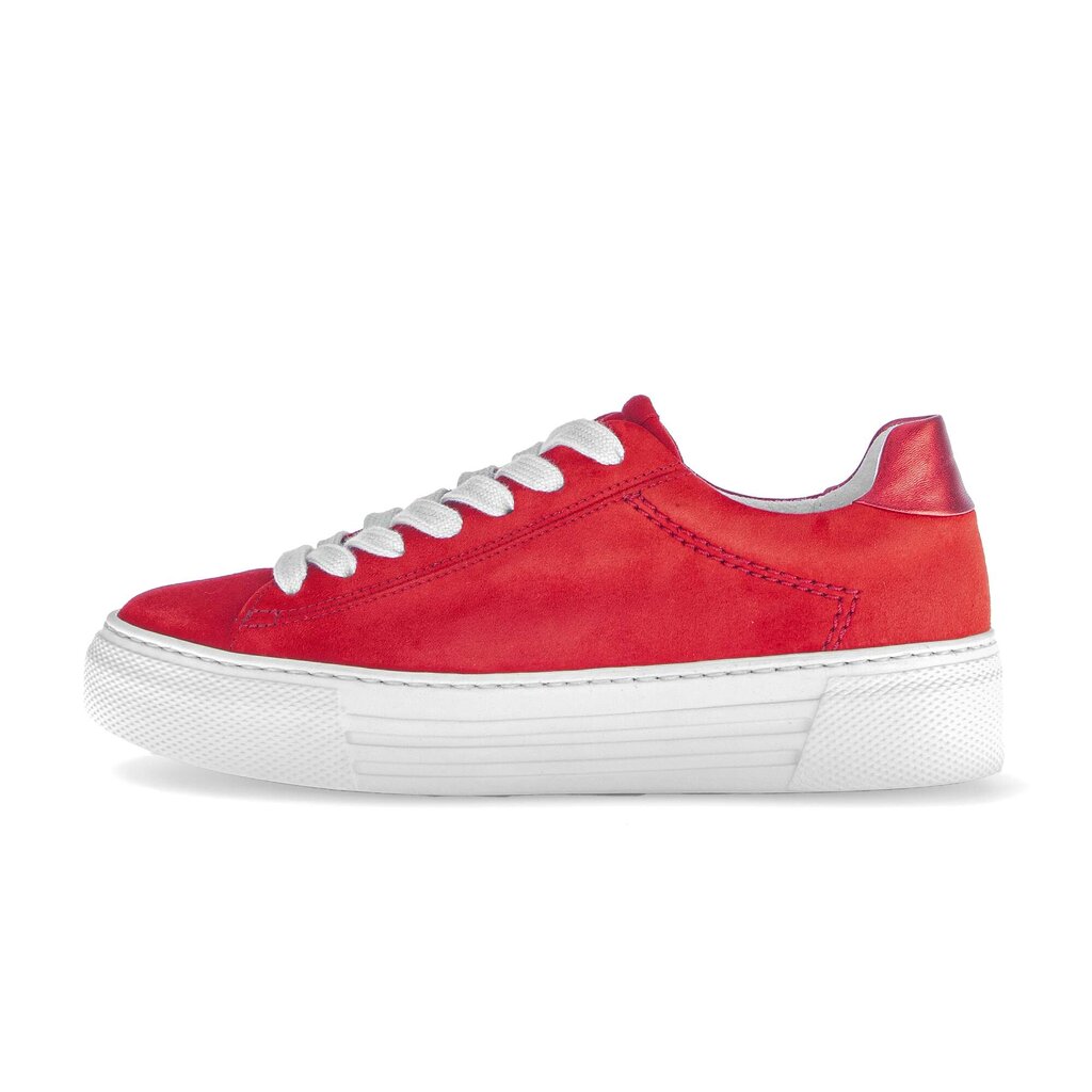 Lage sneaker rood