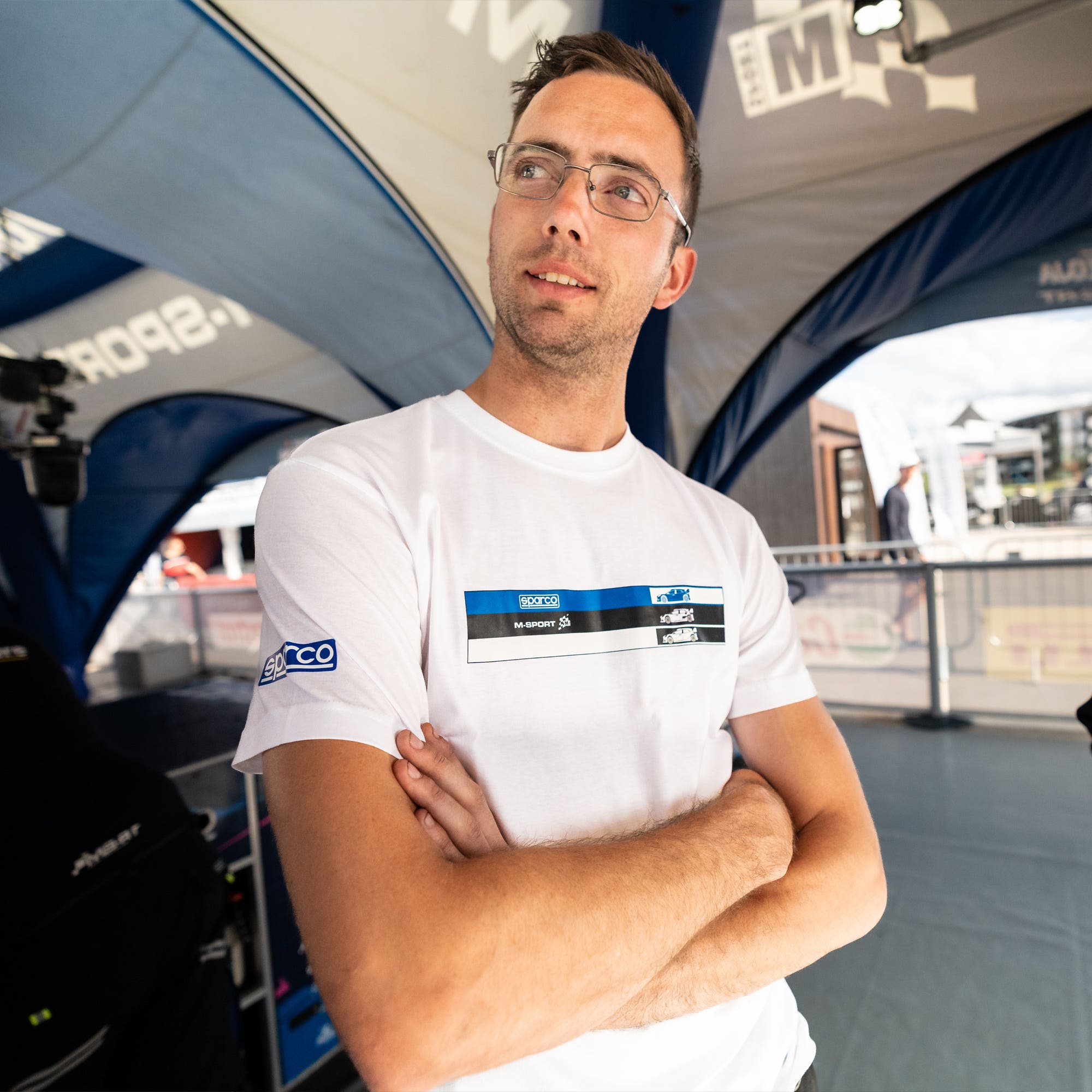 T-SHIRT WRC ESTONIA SPARCO | M-SPORT