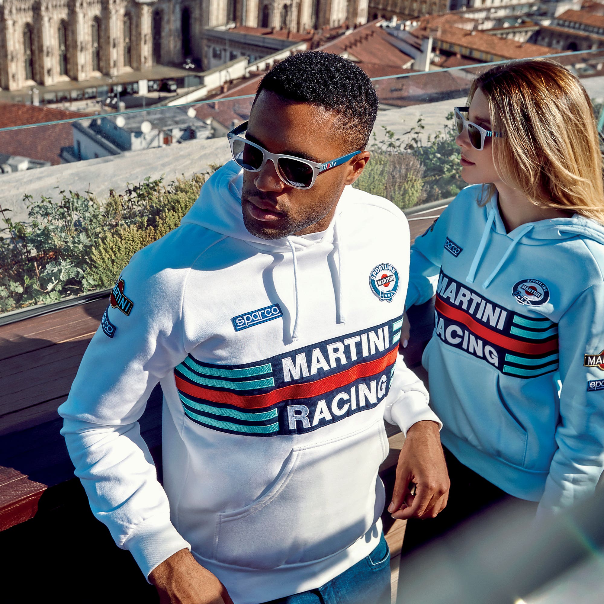 FELPA CAPPUCCIO HOODIE MARTINI RACING