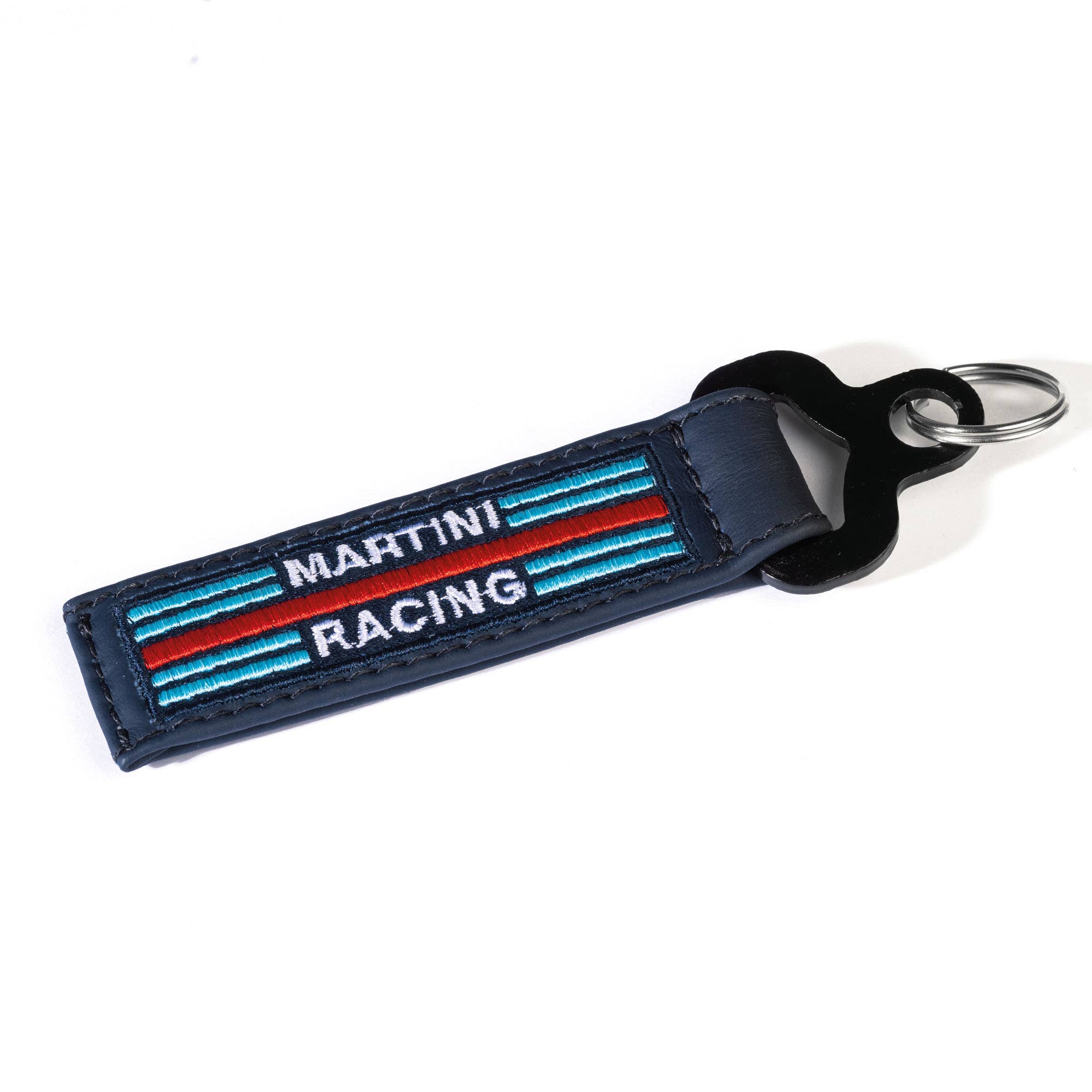 LEATHER KEYCHAIN MARTINI RACING