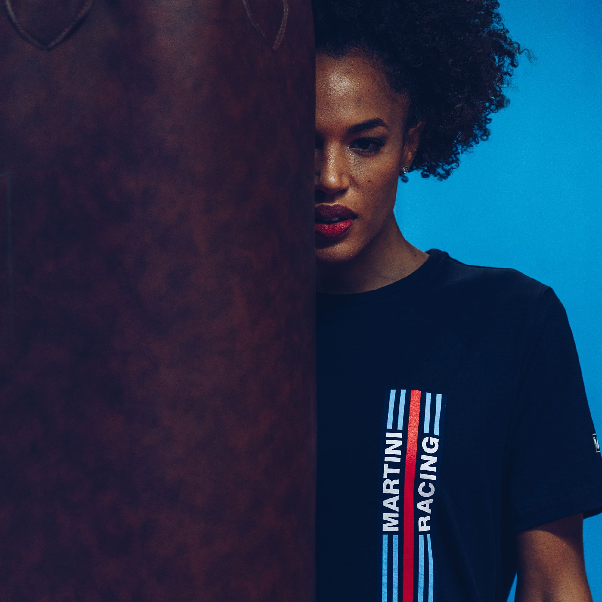 T-SHIRT BIG STRIPES MARTINI RACING