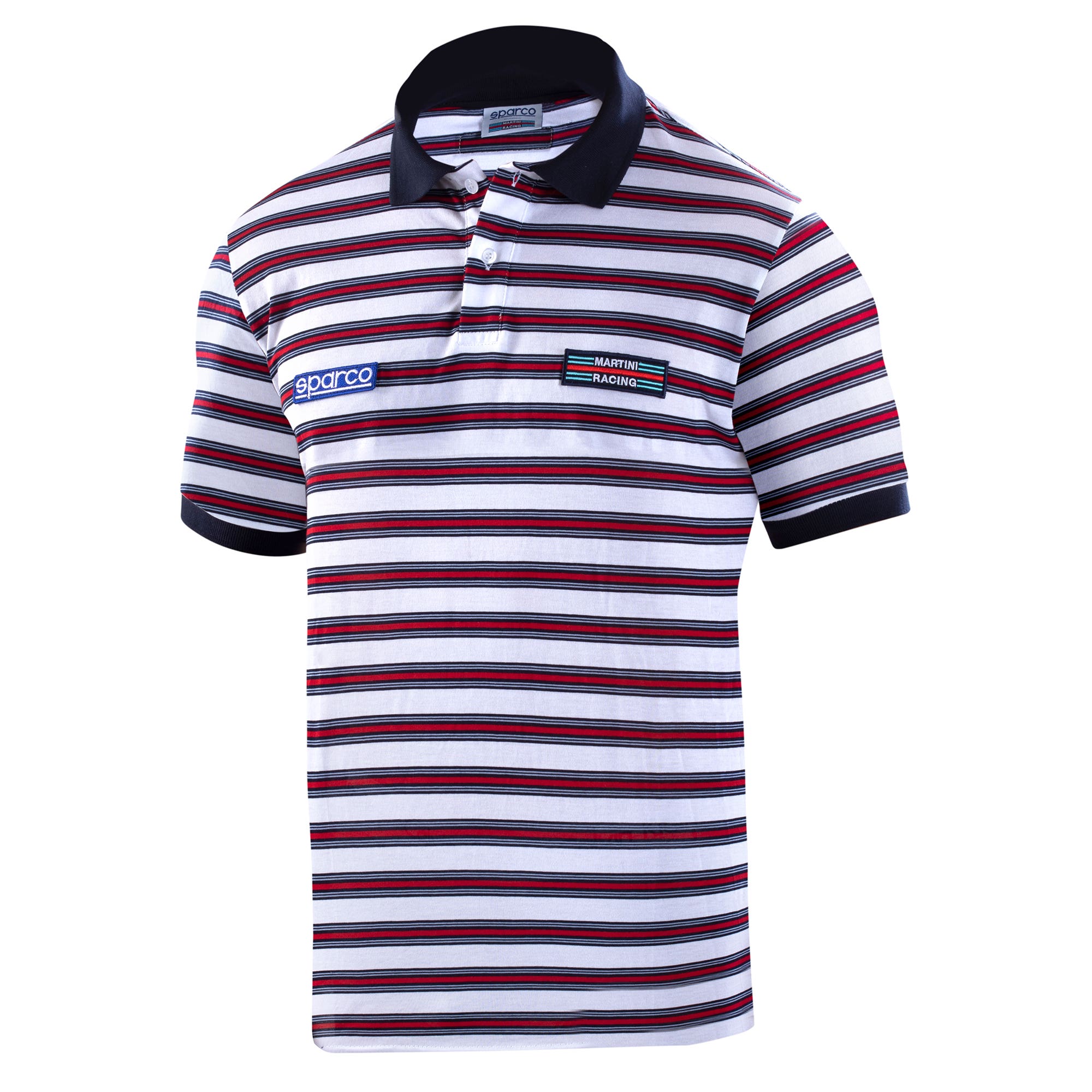 POLO REPLICA SPORTLINE STRIPES MARTINI
