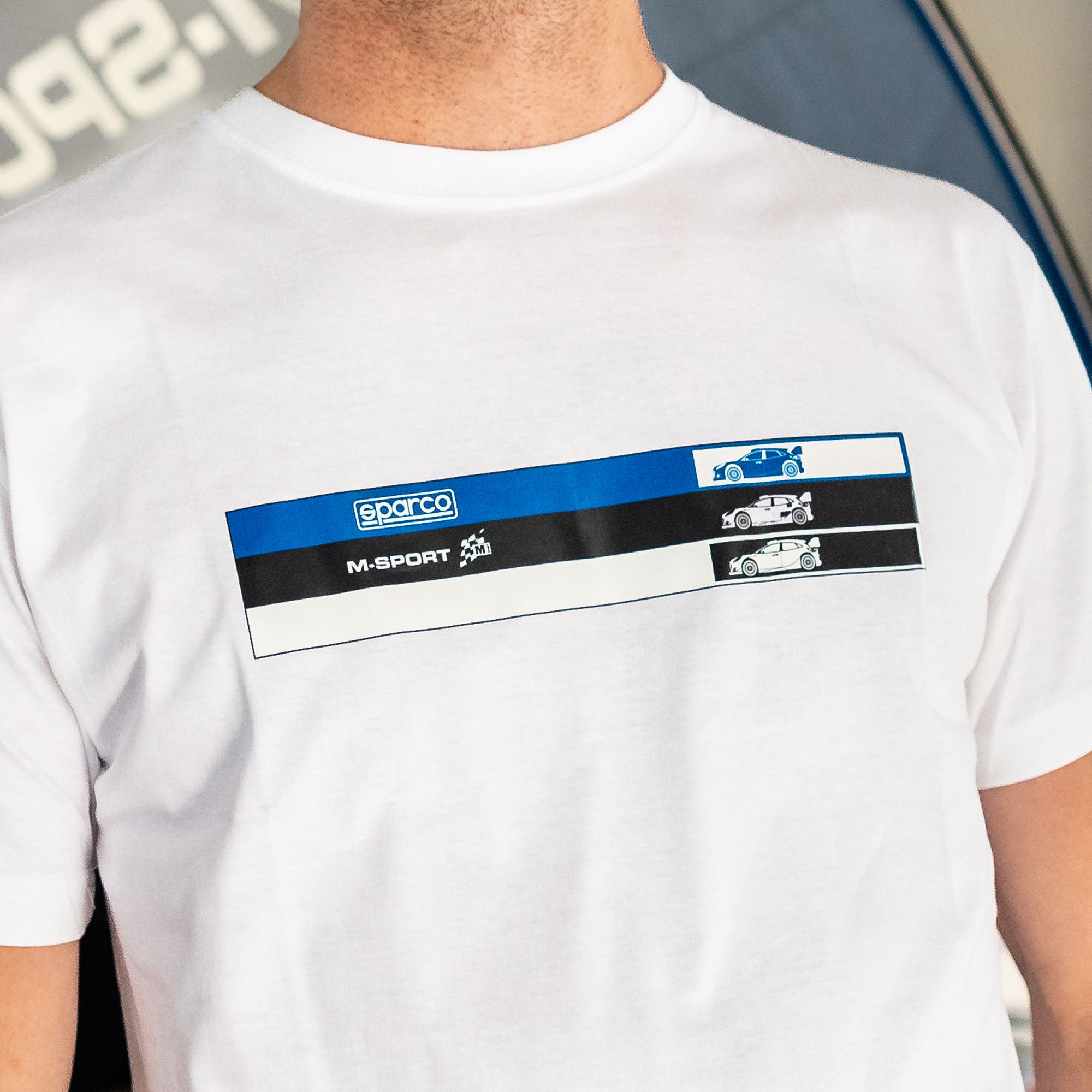 T-SHIRT WRC ESTONIA SPARCO | M-SPORT
