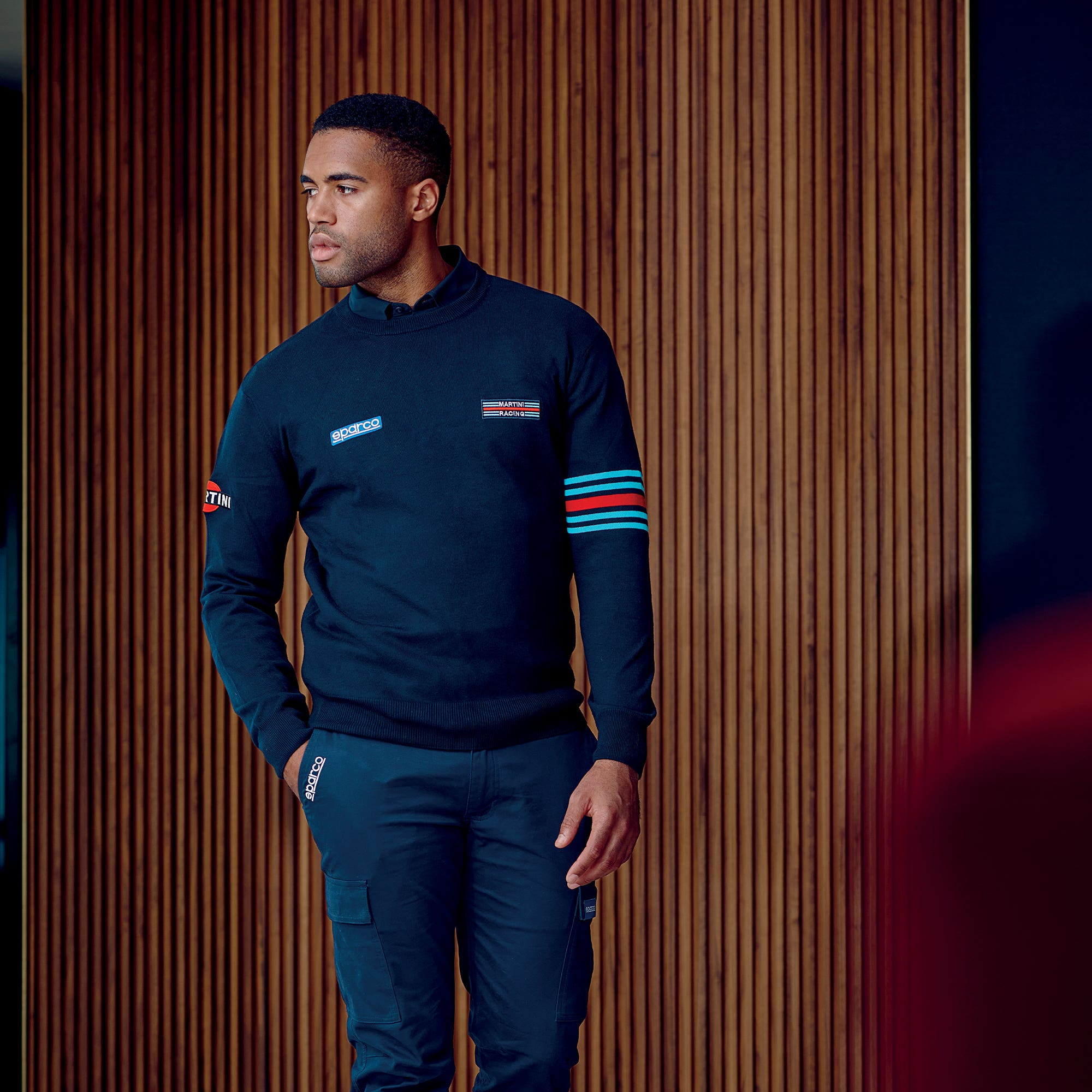 WOOL CREWNECK SWEATSHIRT MARTINI RACING