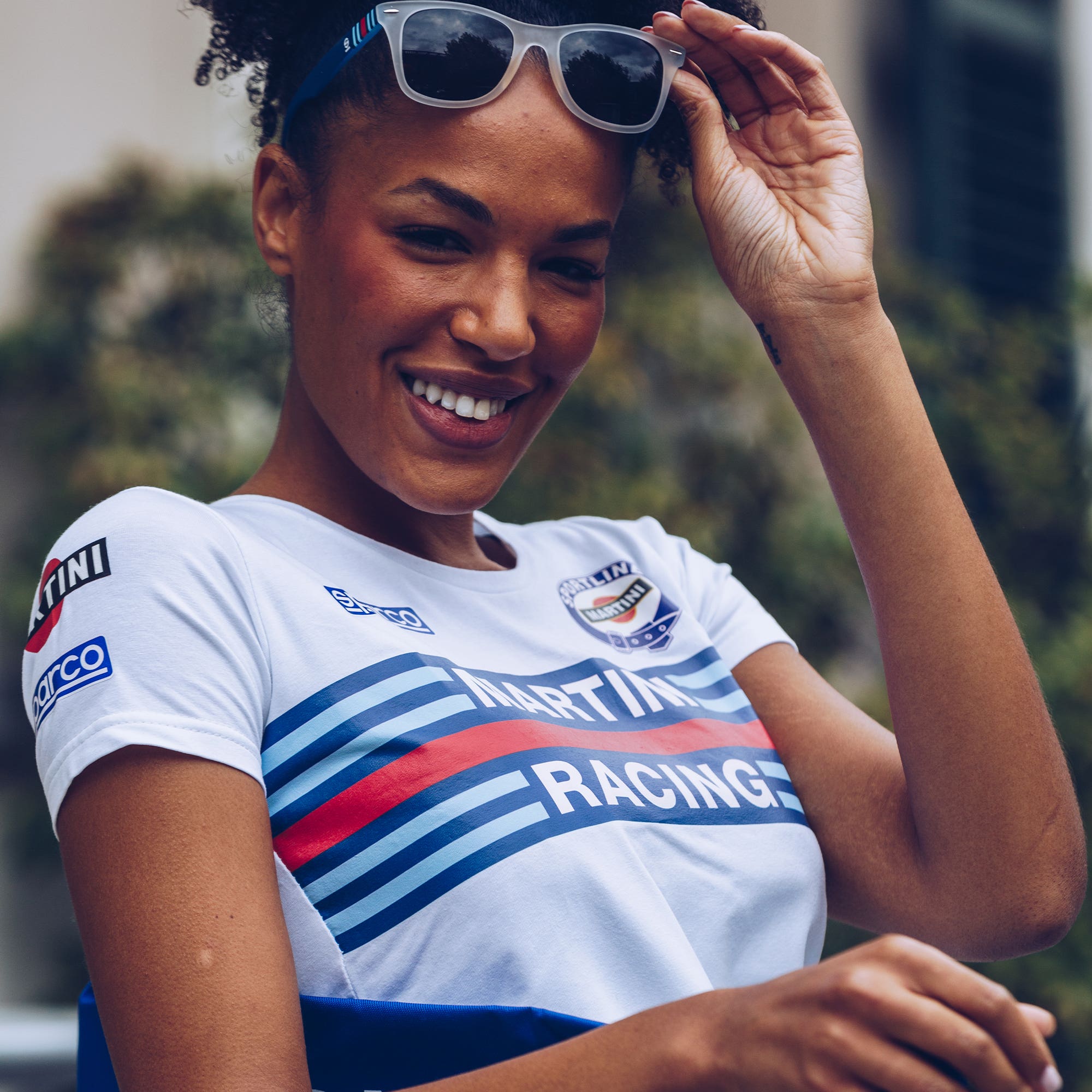 T-SHIRT MARTINI RACING LADY