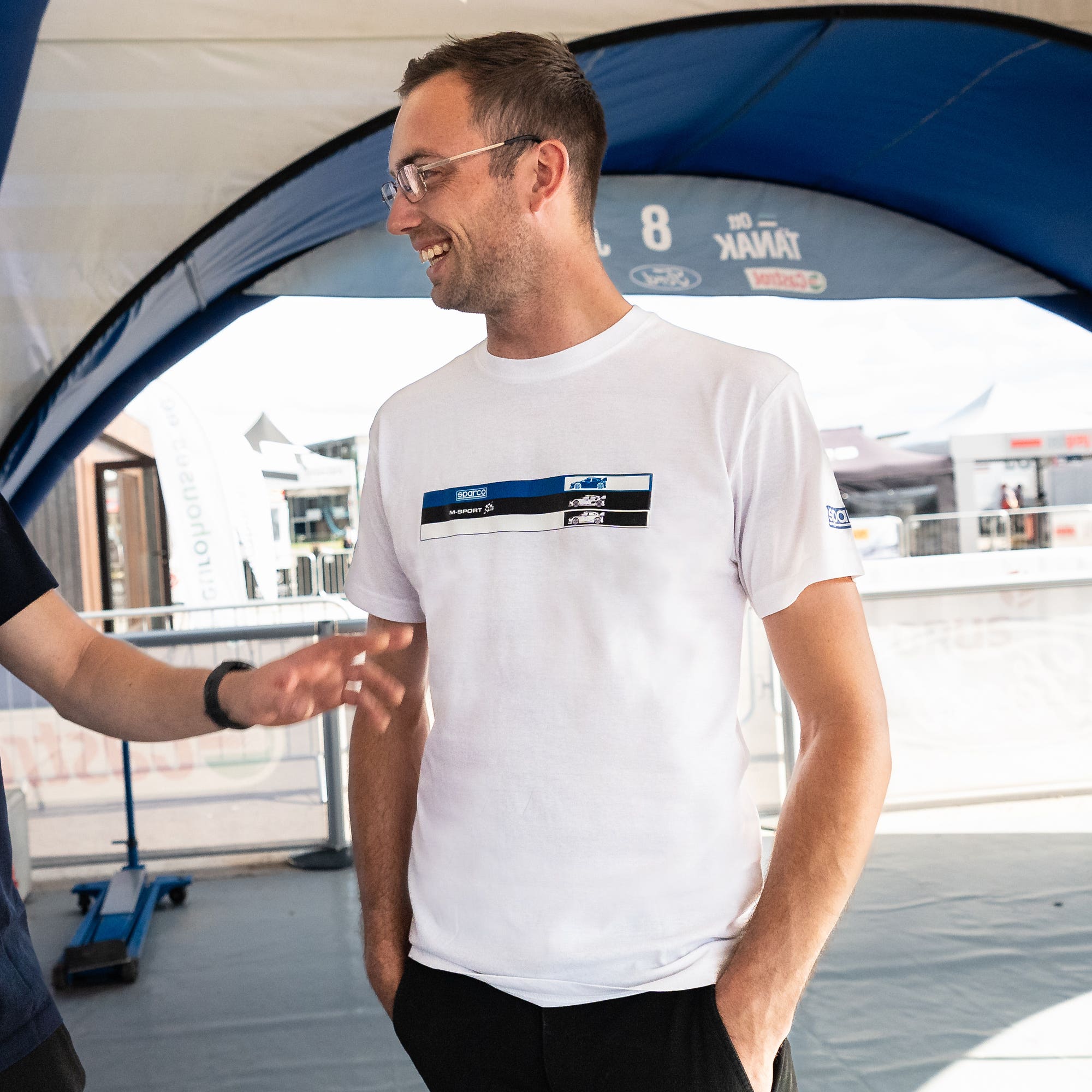 T-SHIRT WRC ESTONIA SPARCO | M-SPORT
