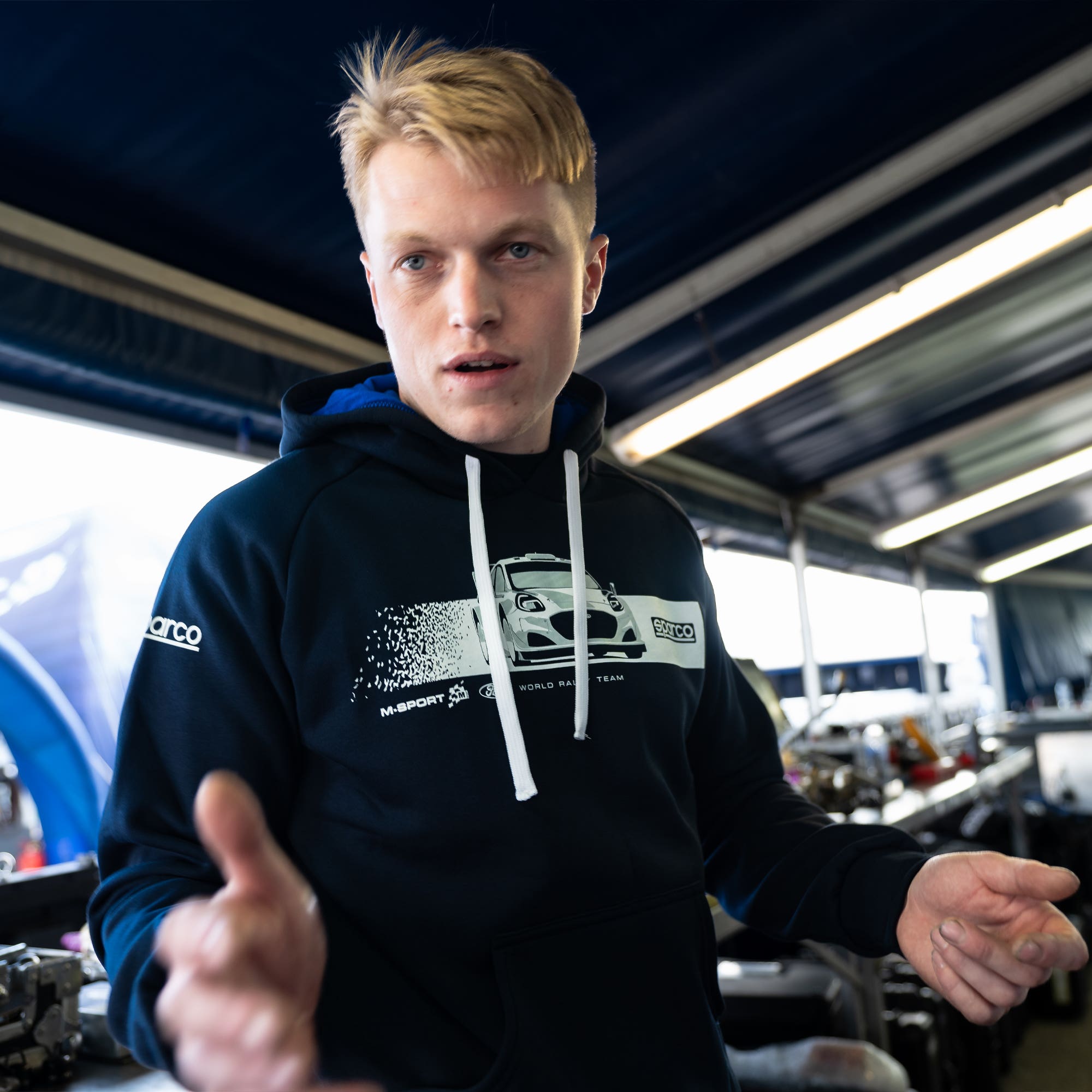 HOODIE M-SPORT WRC TEAM