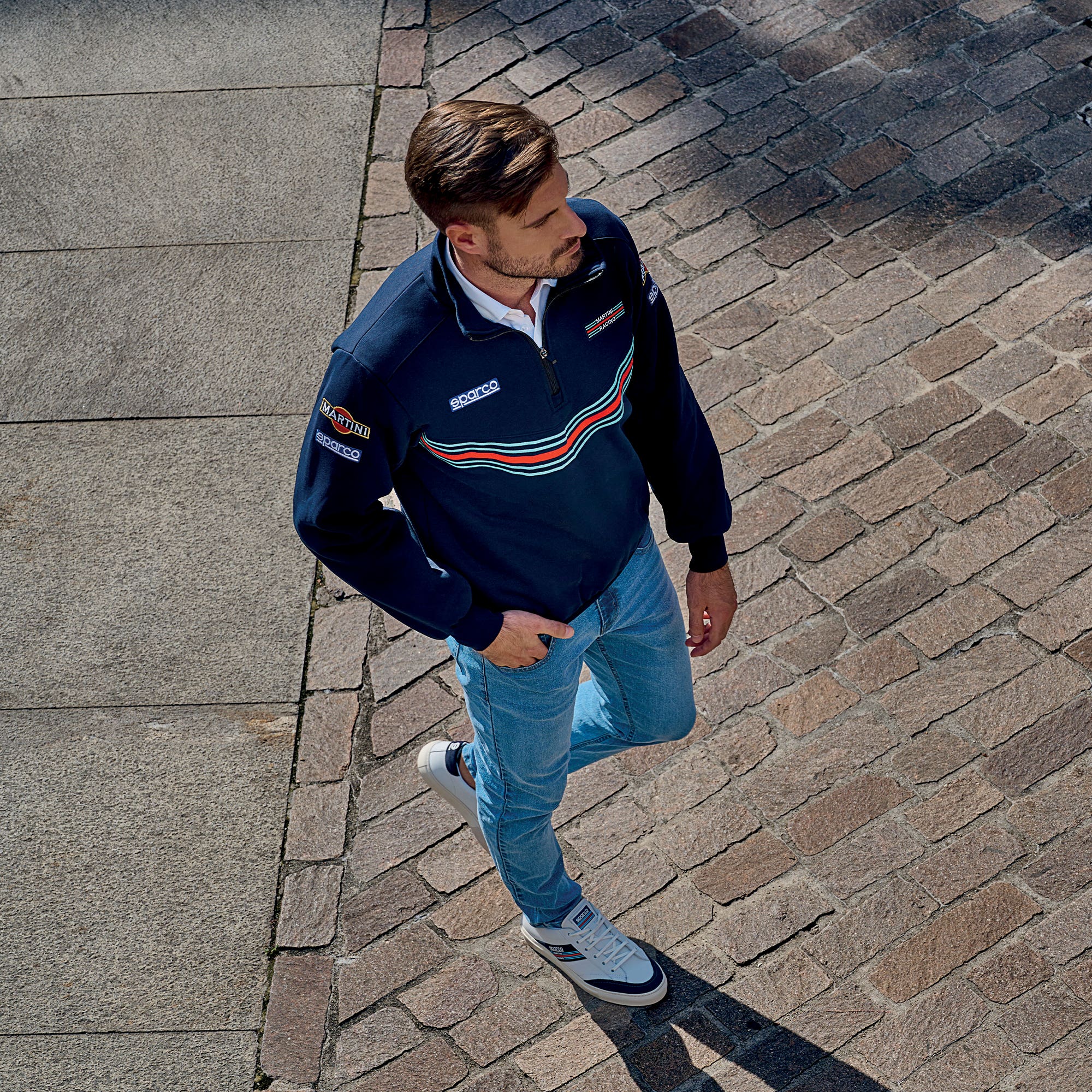 HALF ZIP SWEATSHIRT MARTINI RACING