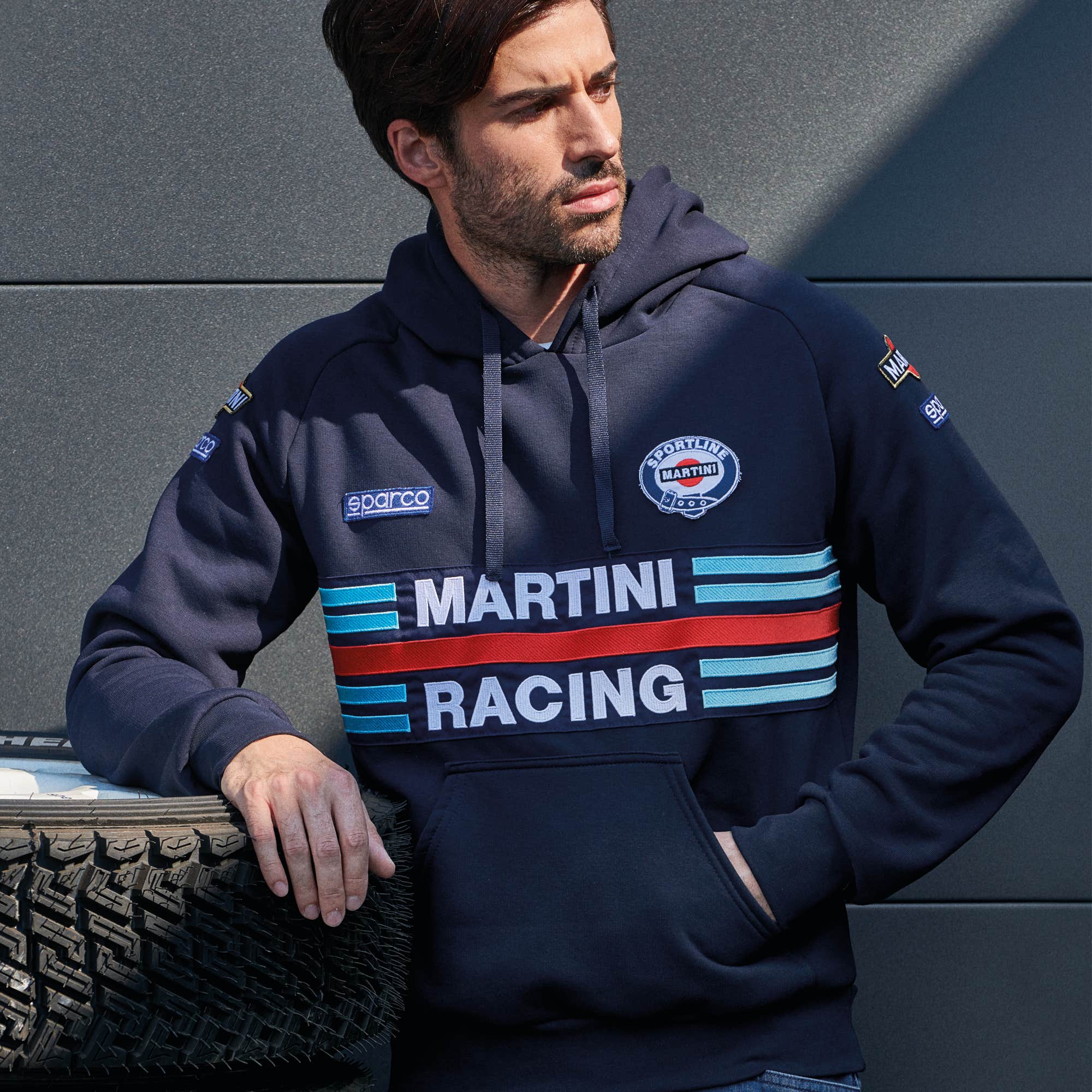 FELPA CAPPUCCIO HOODIE MARTINI RACING