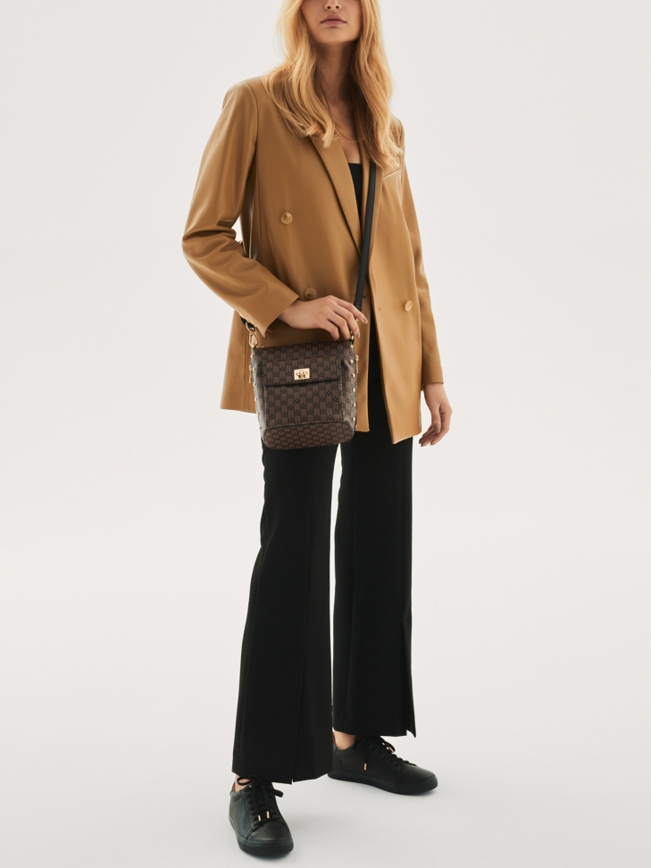 Czarne sneakersy damskie