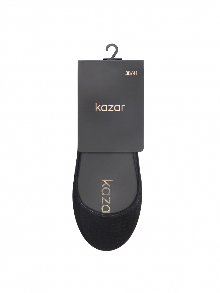 Czarne niskie skarpety stopki damskie