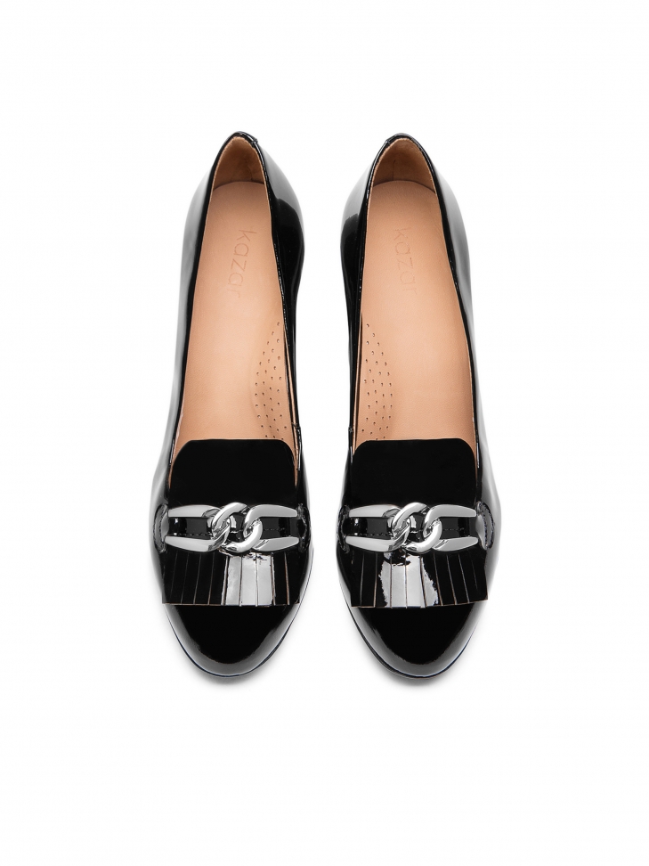 Czarne czółenka damskie