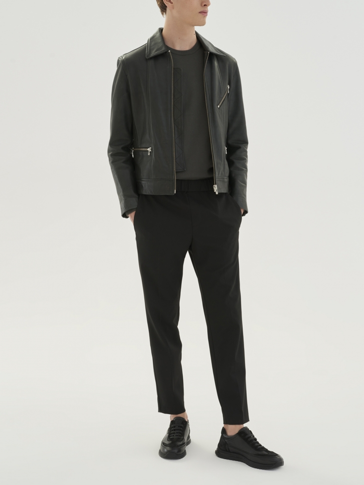 Czarne sneakersy męskie