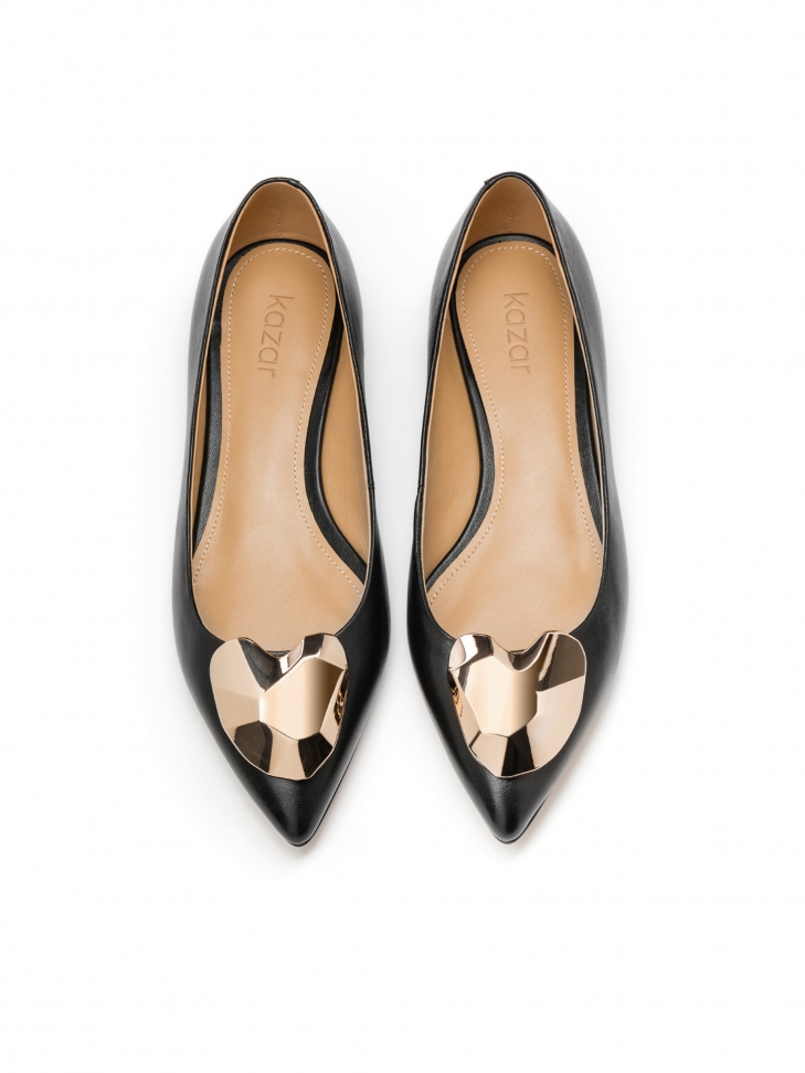 Czarne czółenka damskie